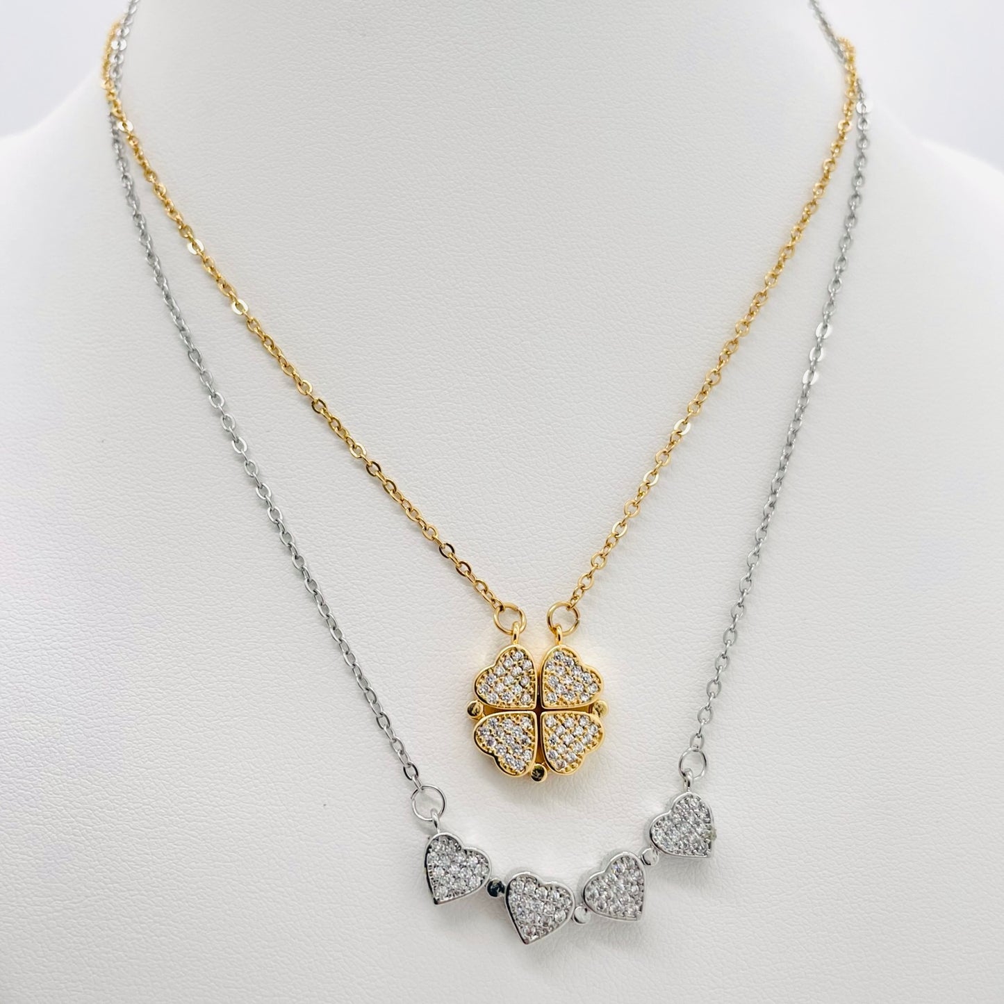 Collier Trèfle à 4 coeurs Tessa