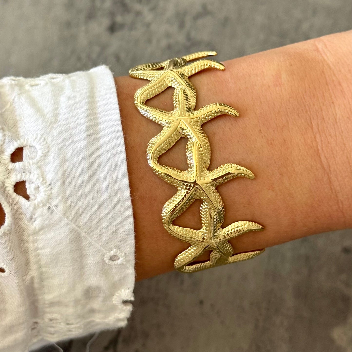 Bracelet Jonc étoile de mer
