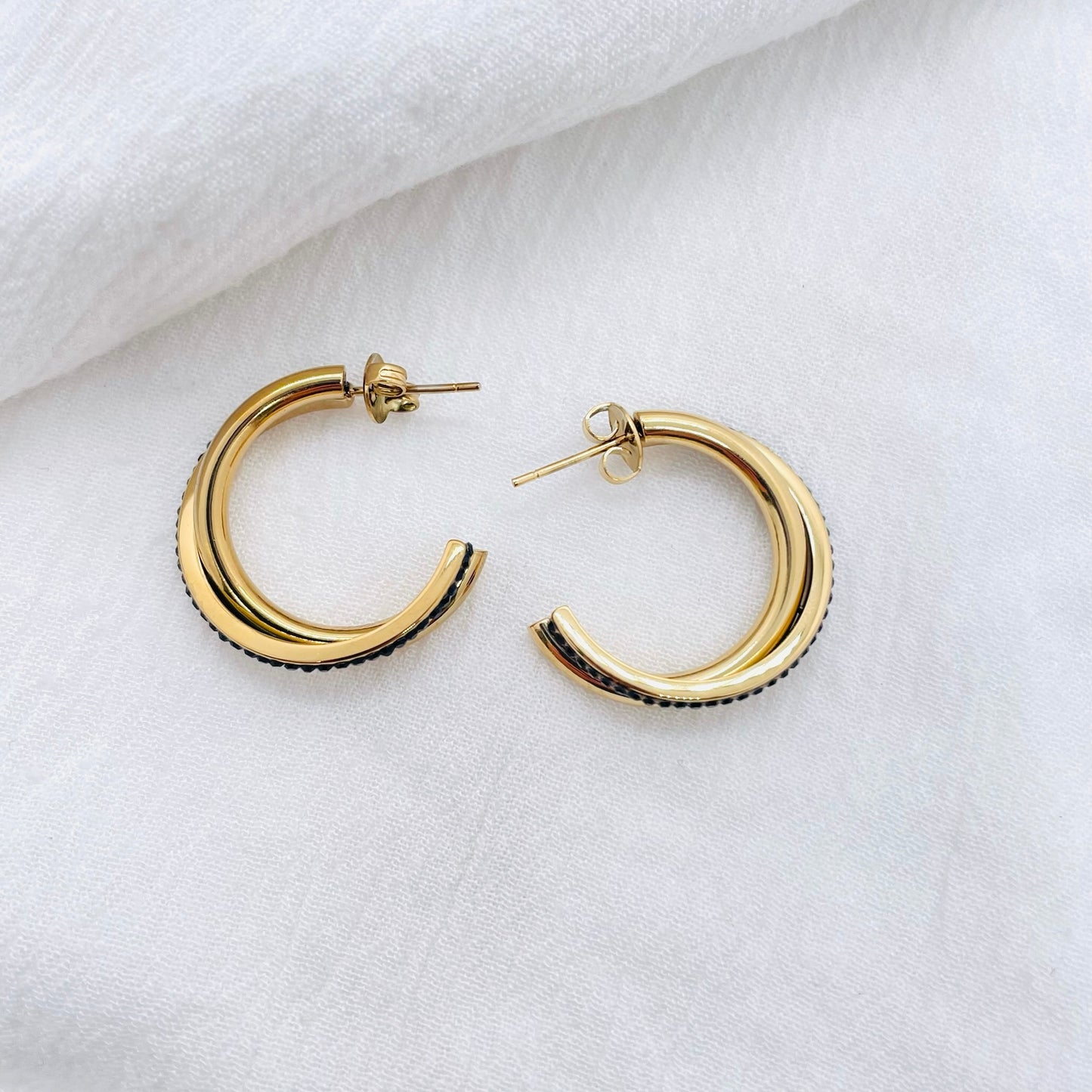 Boucles D'oreilles créoles Helga
