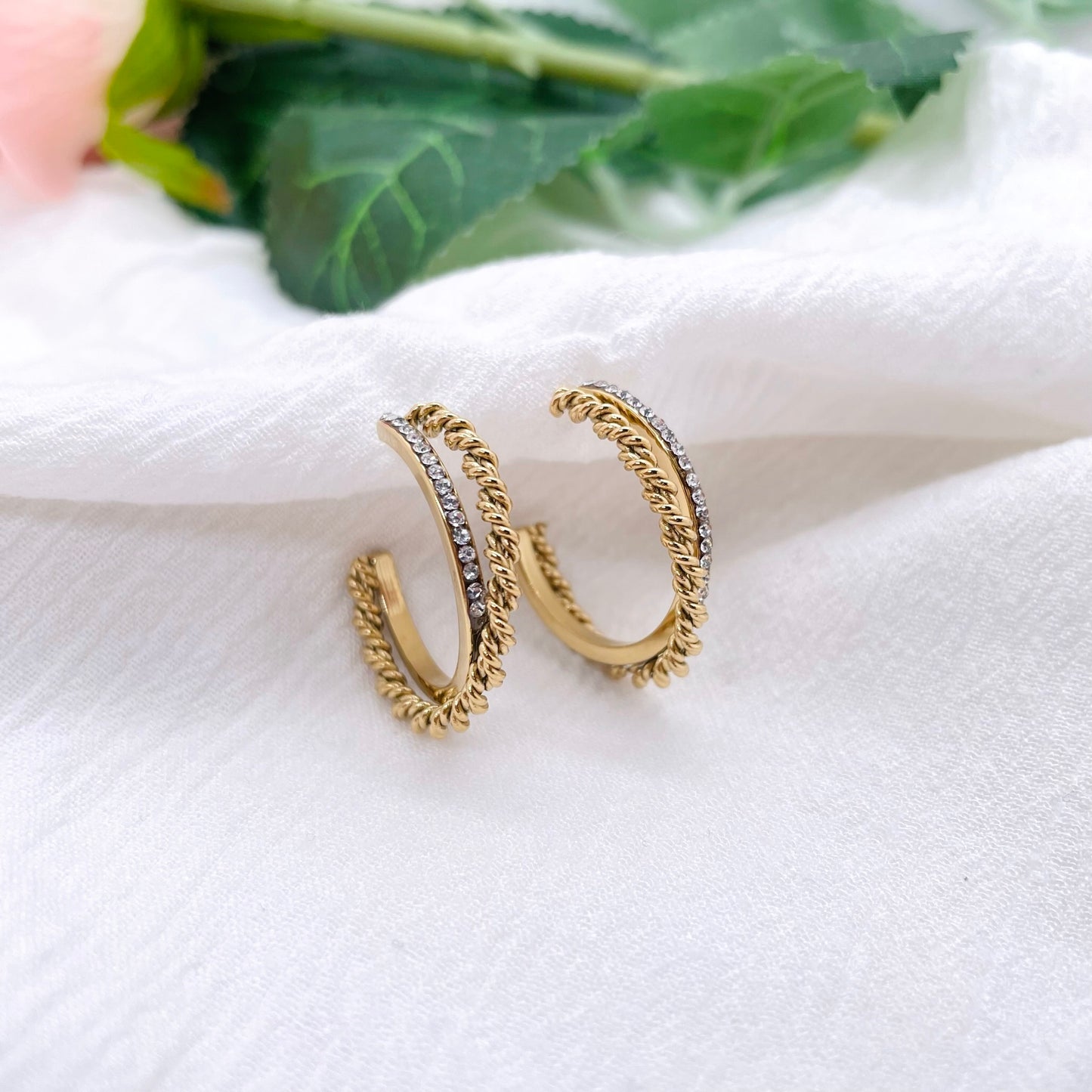 Boucles D'oreilles créoles Oda