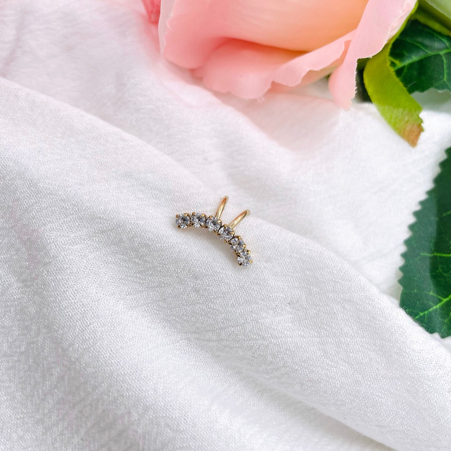 Bague d'oreille Strass