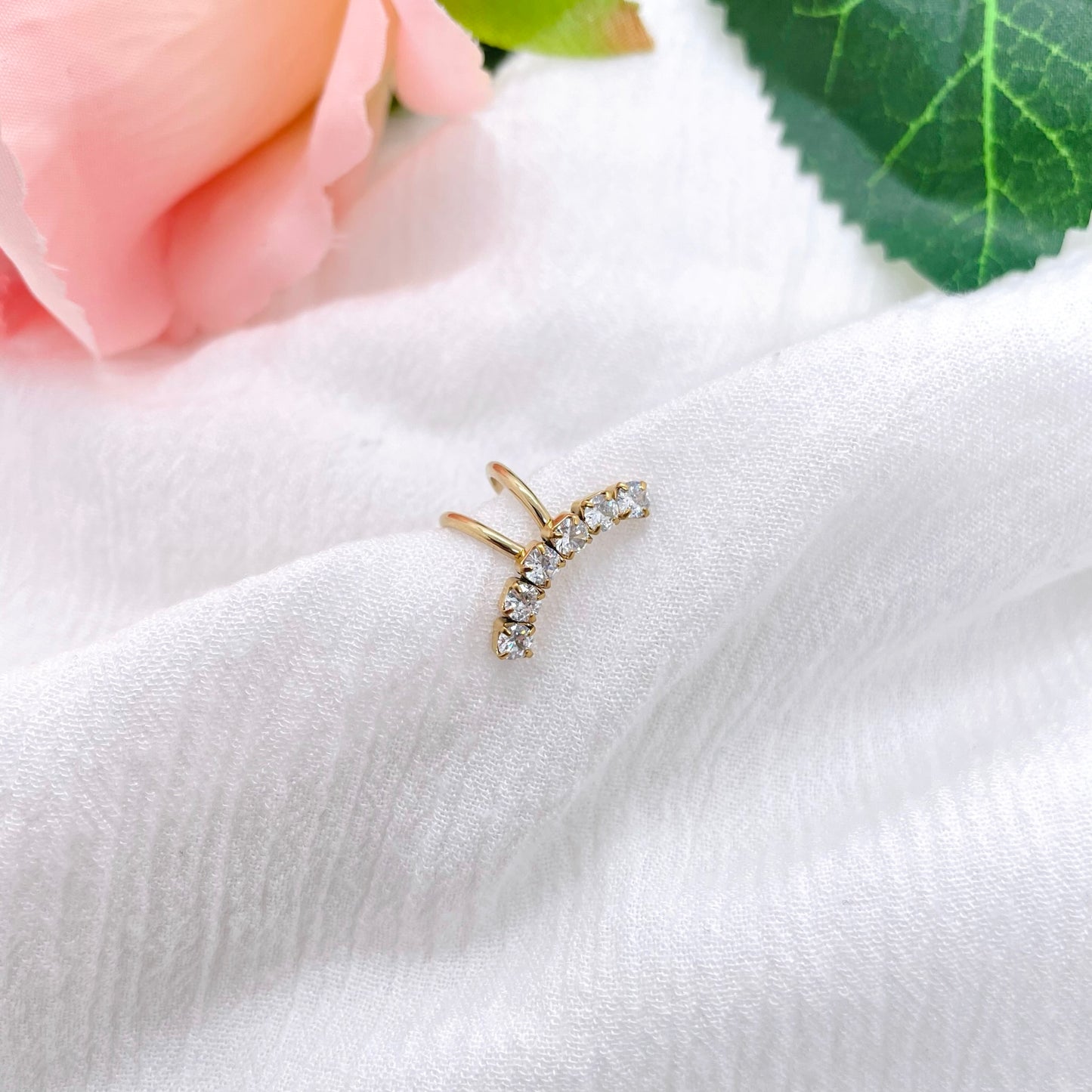 Bague d'oreille Strass