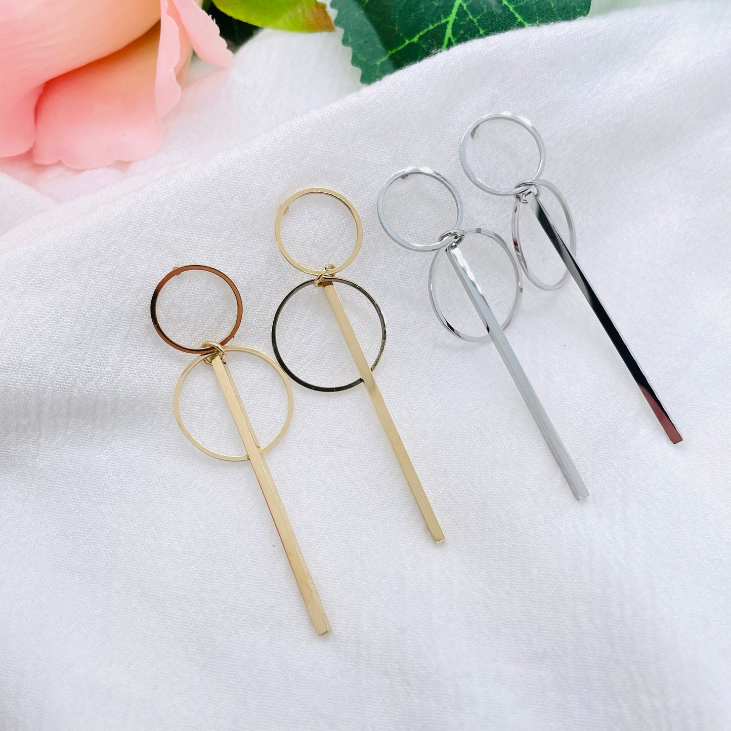 Boucles D'oreilles Cercle