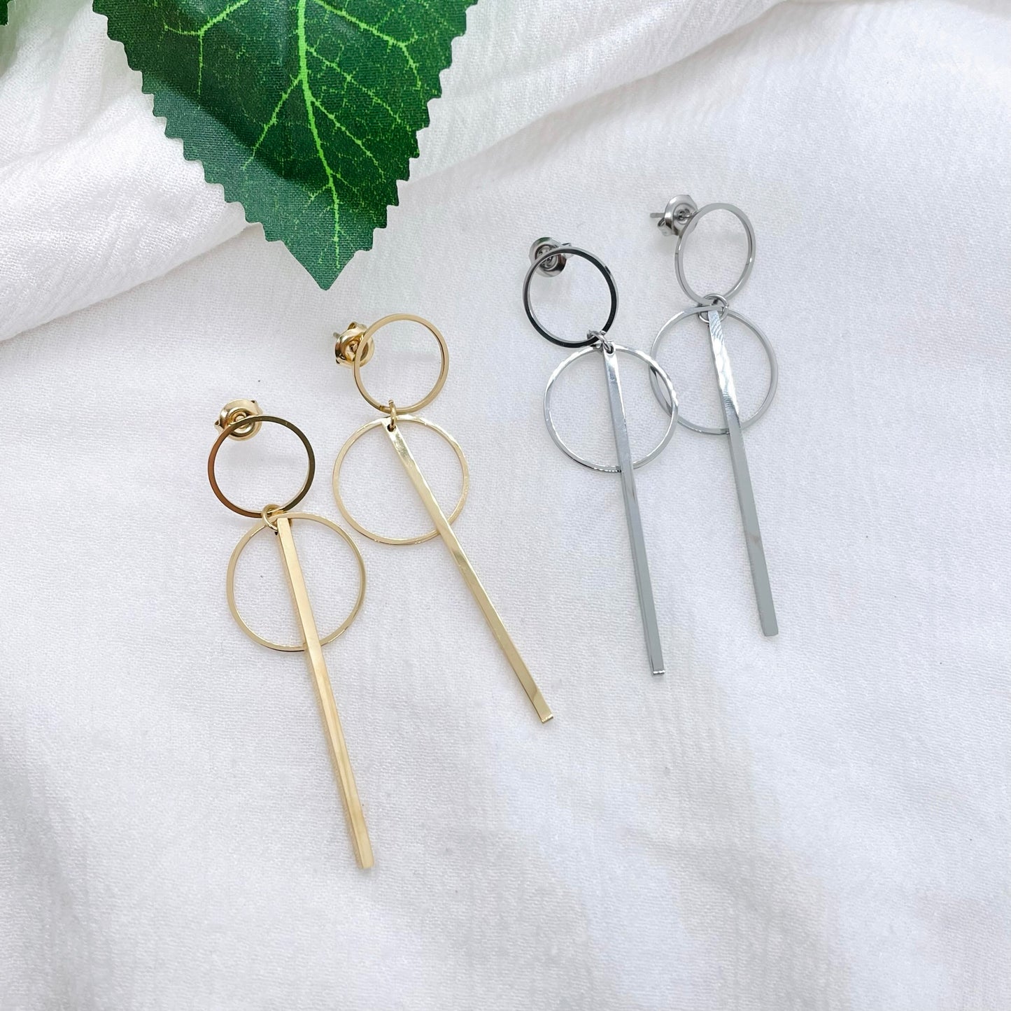 Boucles D'oreilles Cercle