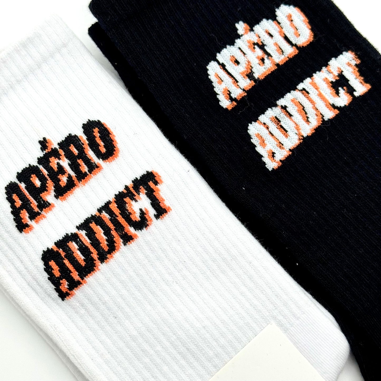 Chaussettes HOMME à Message “ Apéro addict ”