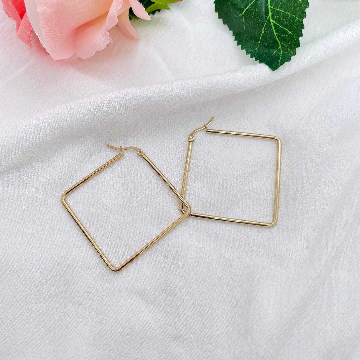 Boucles D'oreilles Losange