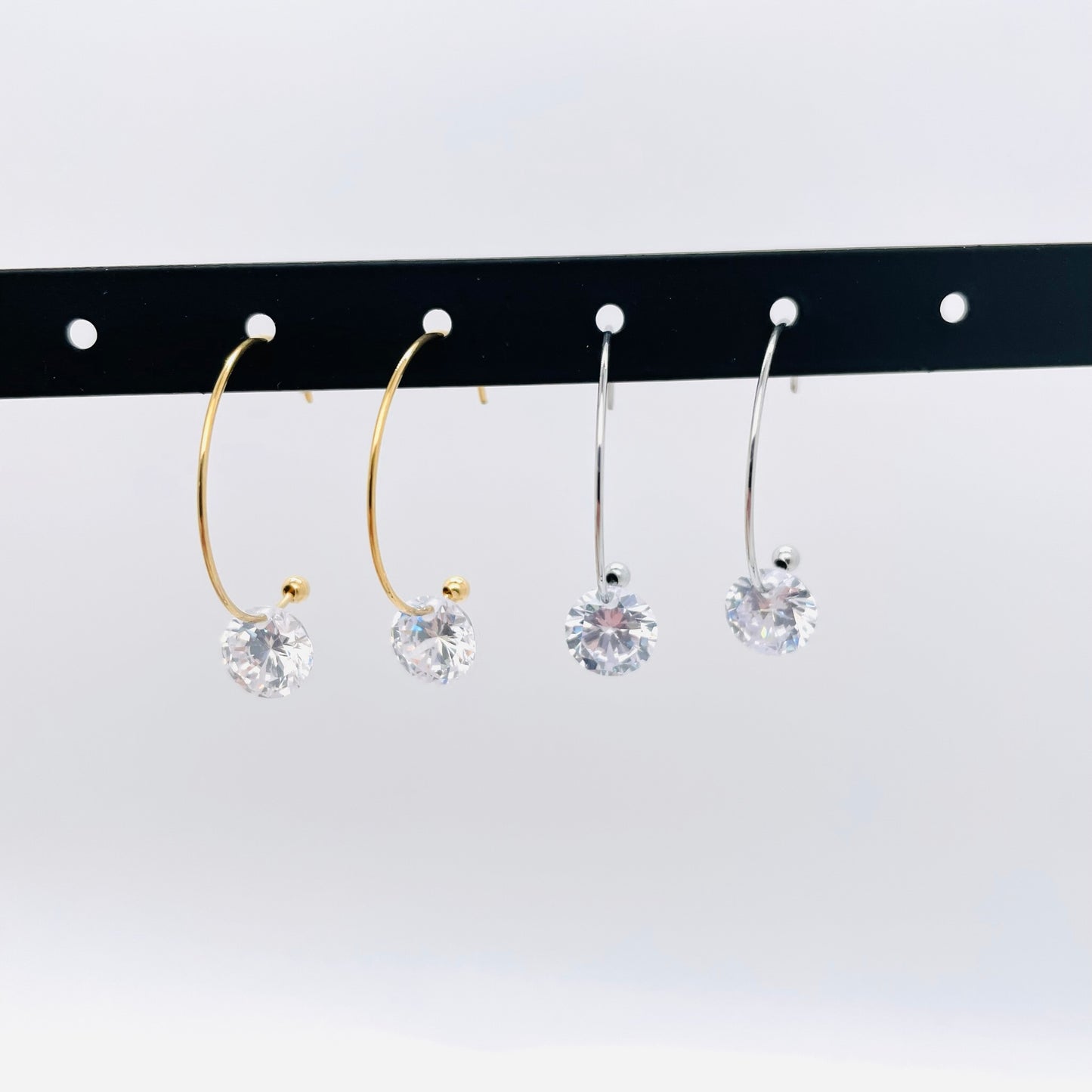 Boucles d'oreilles créoles Angel