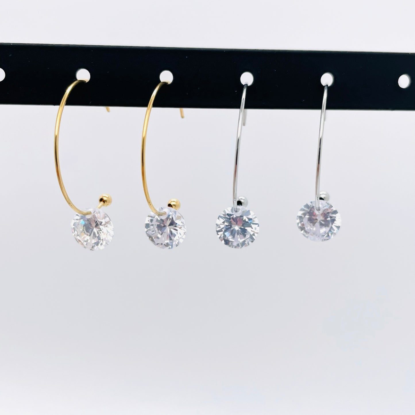 Boucles d'oreilles créoles Angel