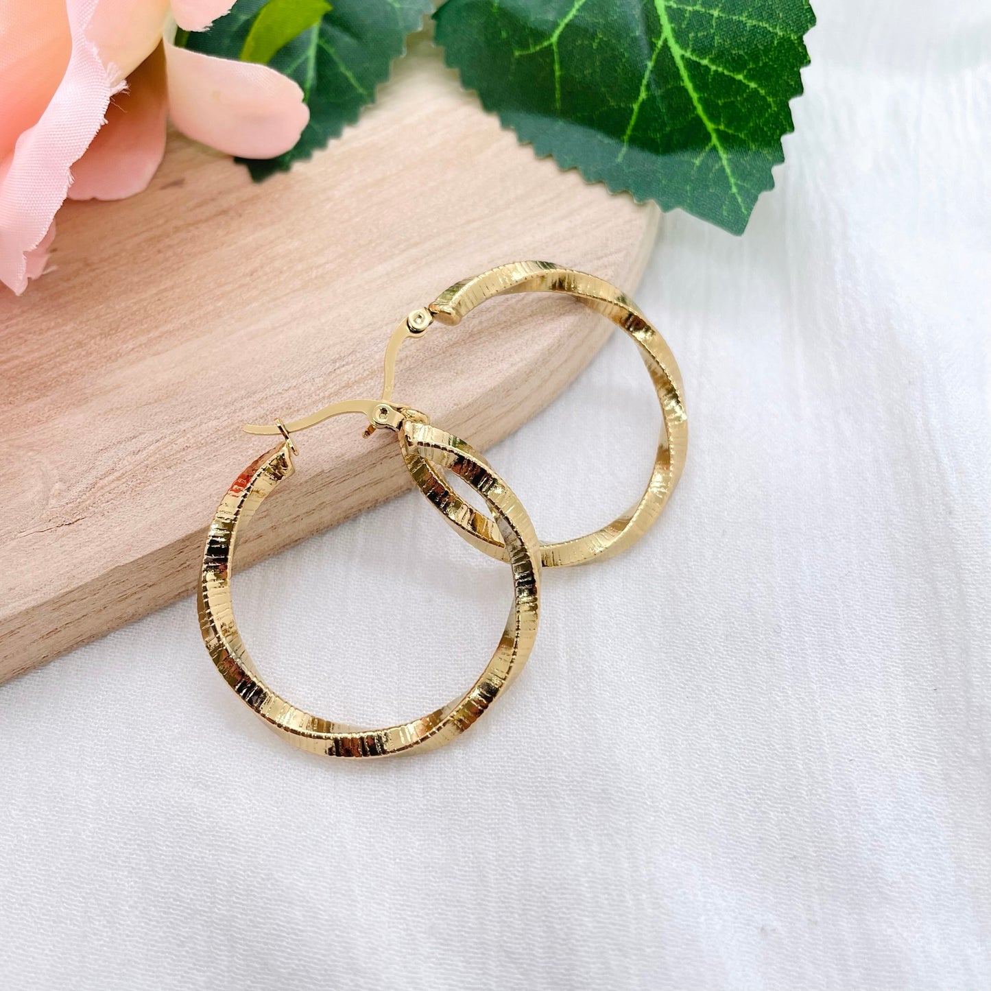 Boucles D'oreilles créoles Groa