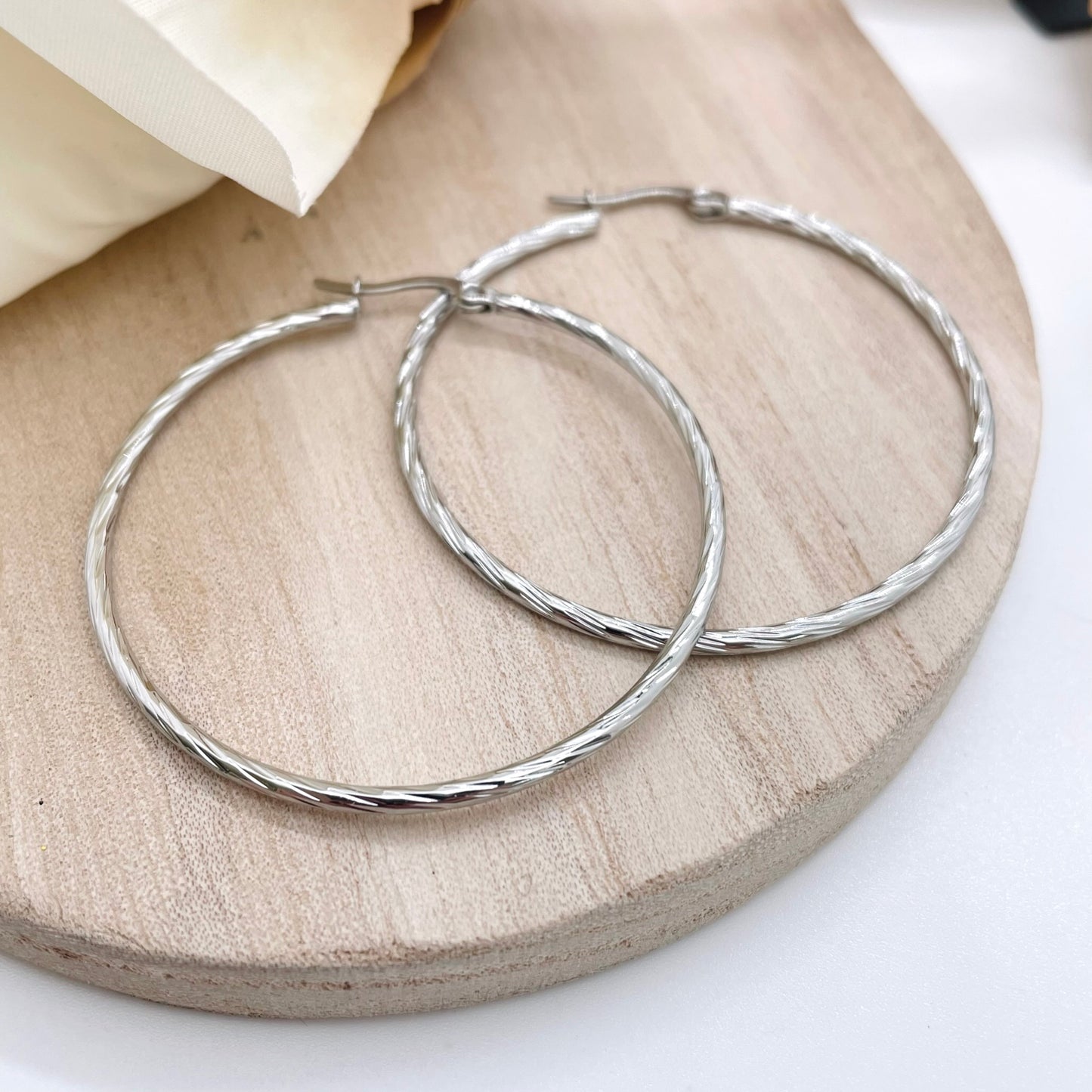 Boucles d'oreilles créoles Isaly