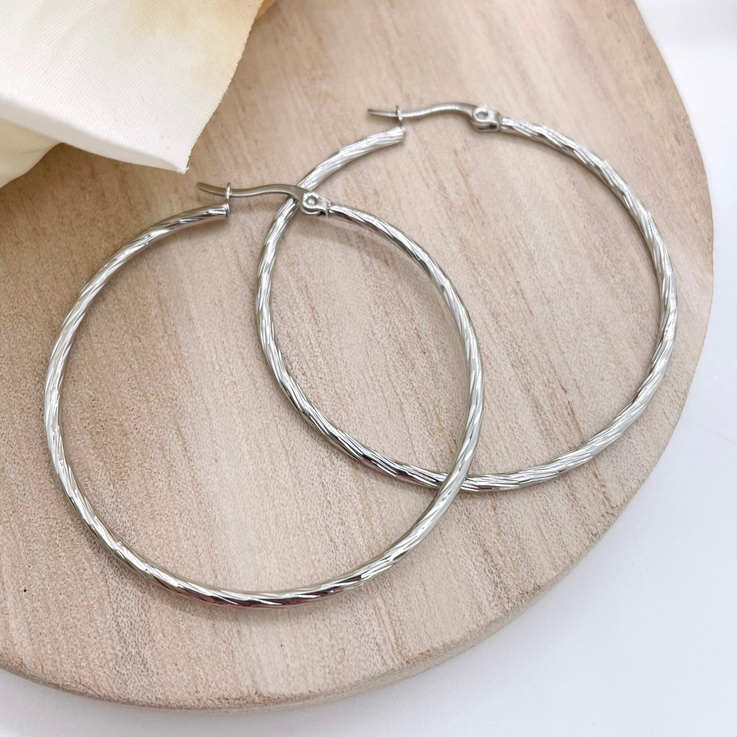 Boucles d'oreilles créoles Isaly