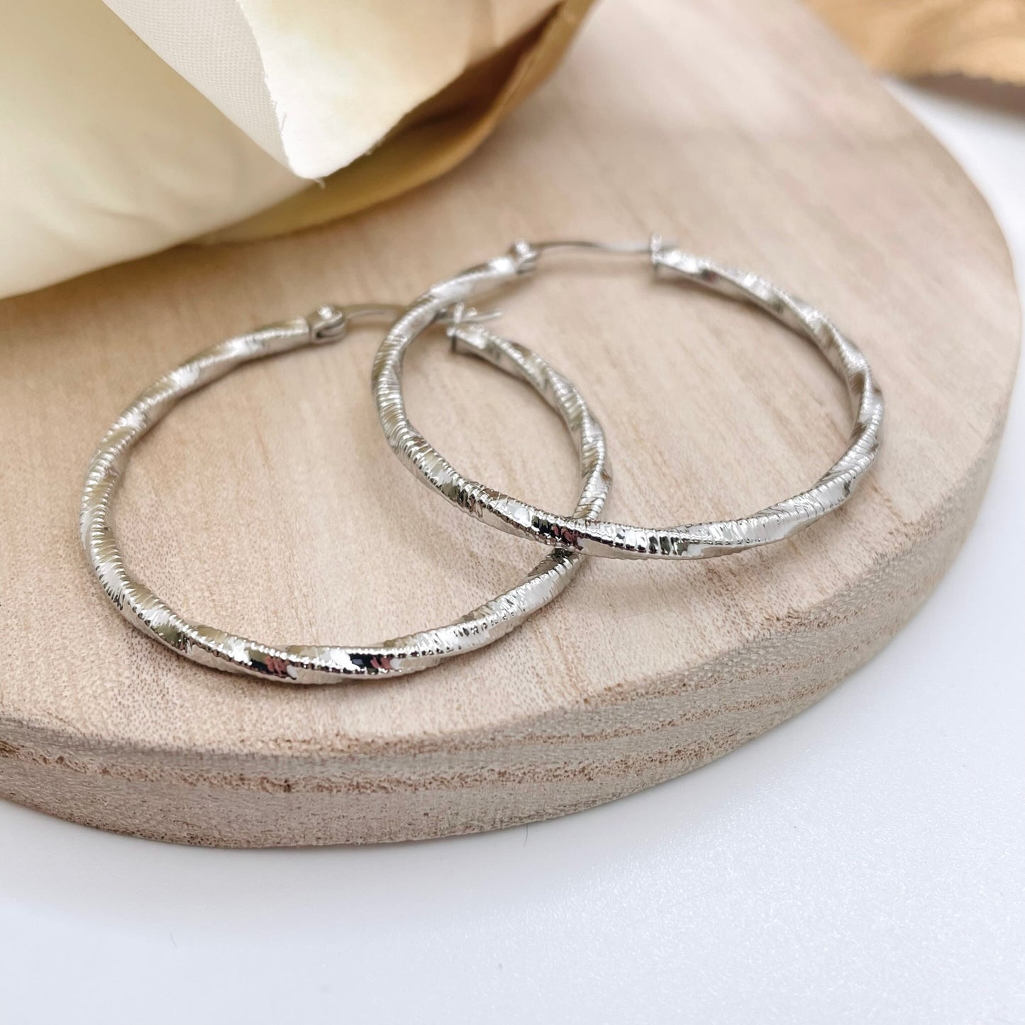 Boucles d'oreilles créoles Ivana