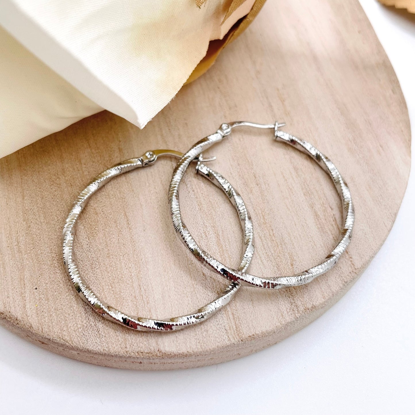 Boucles d'oreilles créoles Ivana