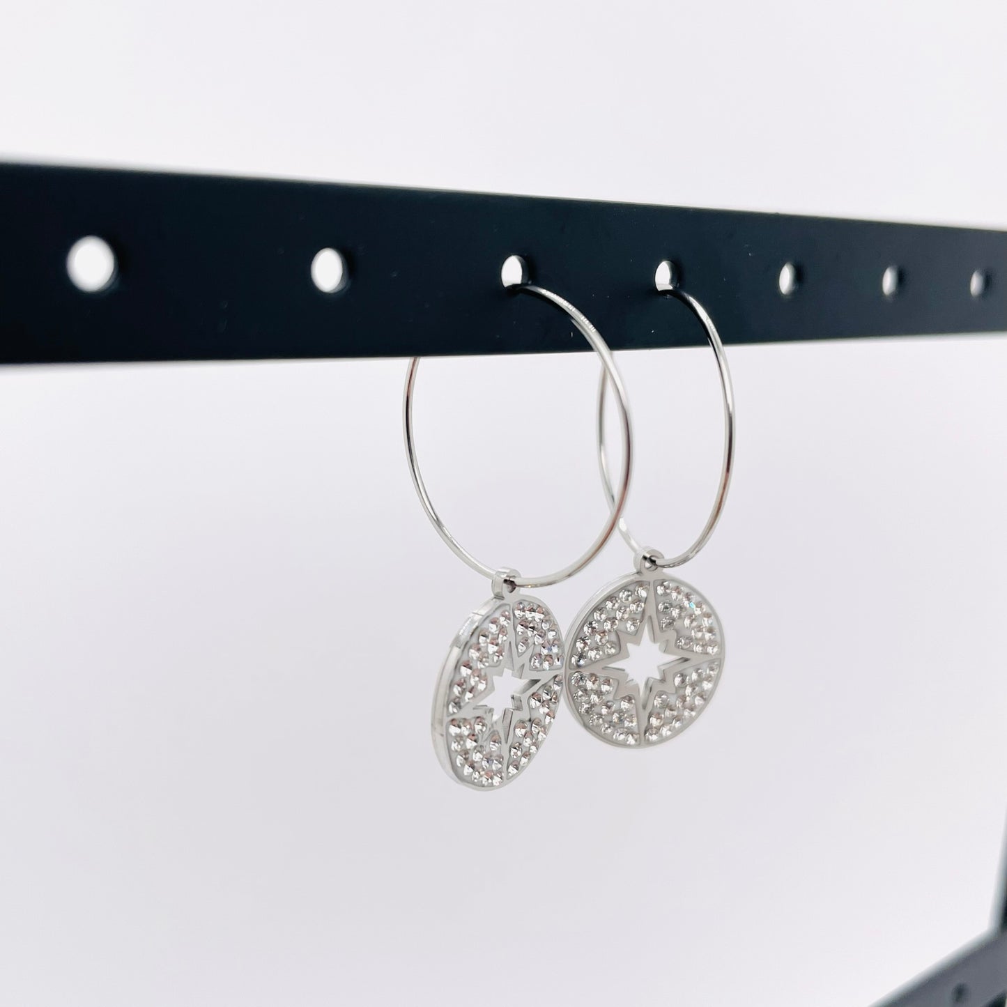 Boucles d'oreilles créoles Kara