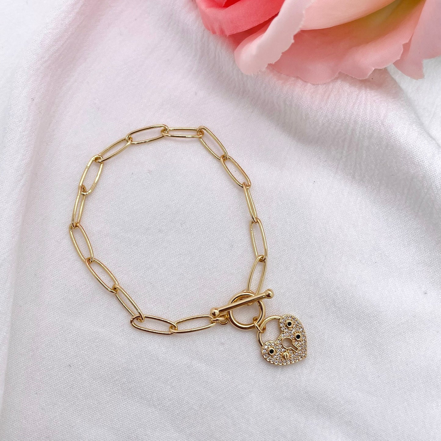 Bracelet Kylie coeur