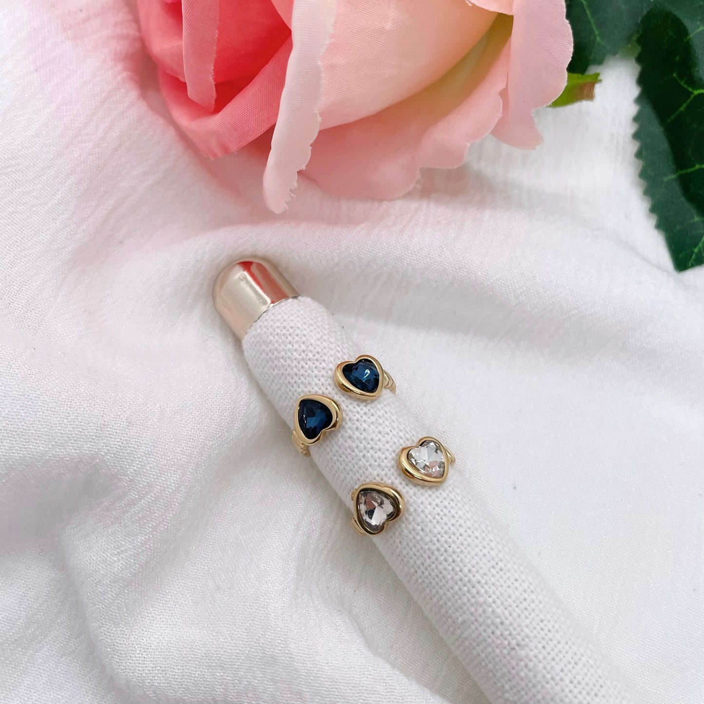 Bague Double Coeur