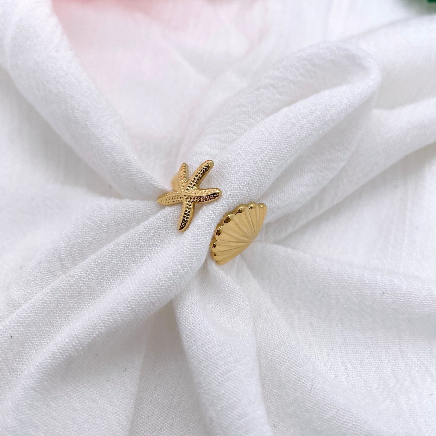 Bague Coquillage Etoile