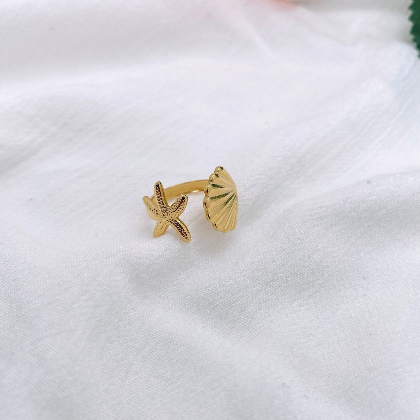 Bague Coquillage Etoile