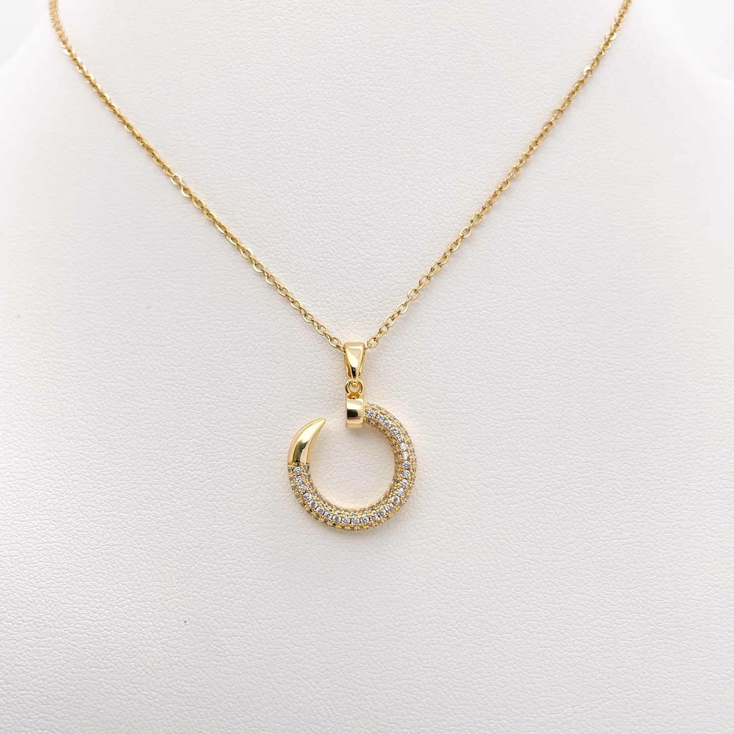 Collier Clou strass