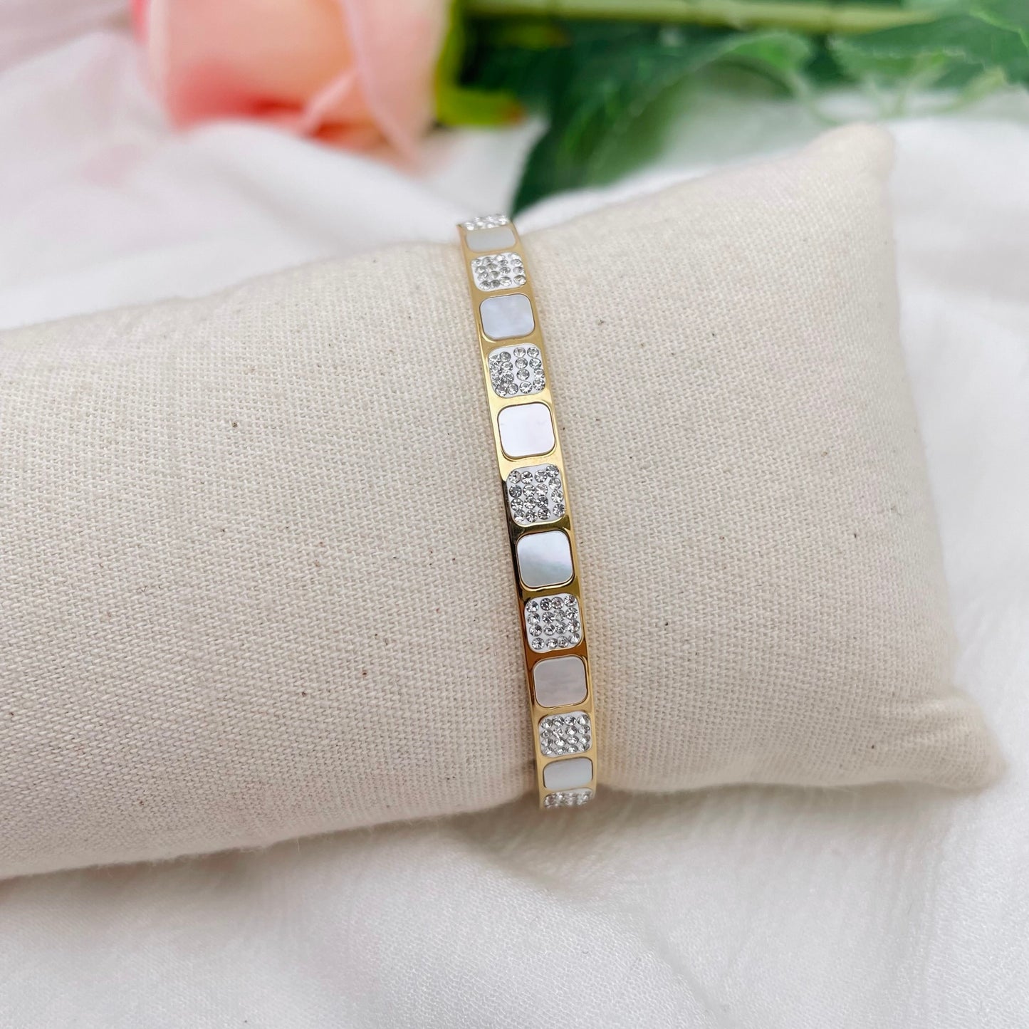 Bracelet jonc Diane