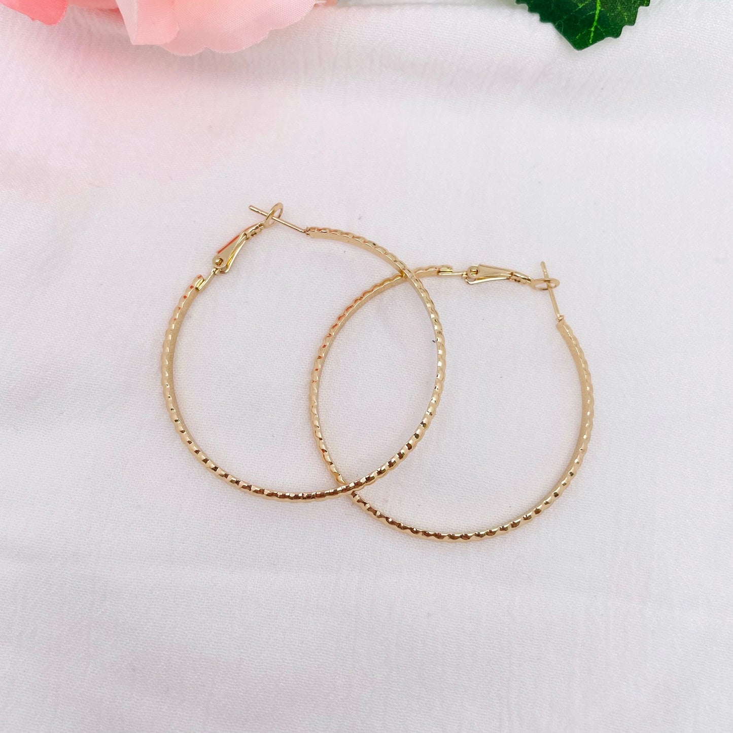 Boucles d'oreilles créoles Haivy