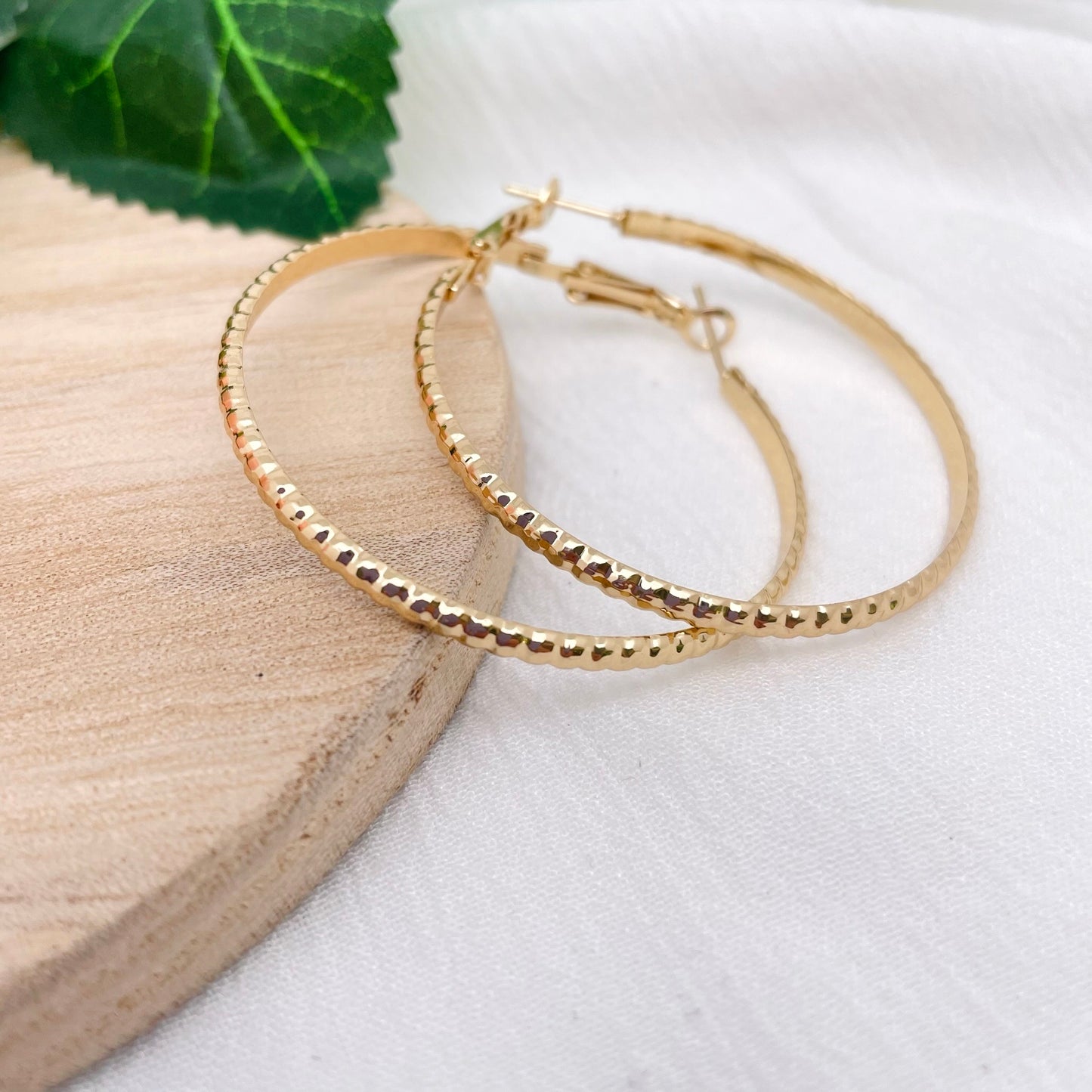Boucles d'oreilles créoles Haivy