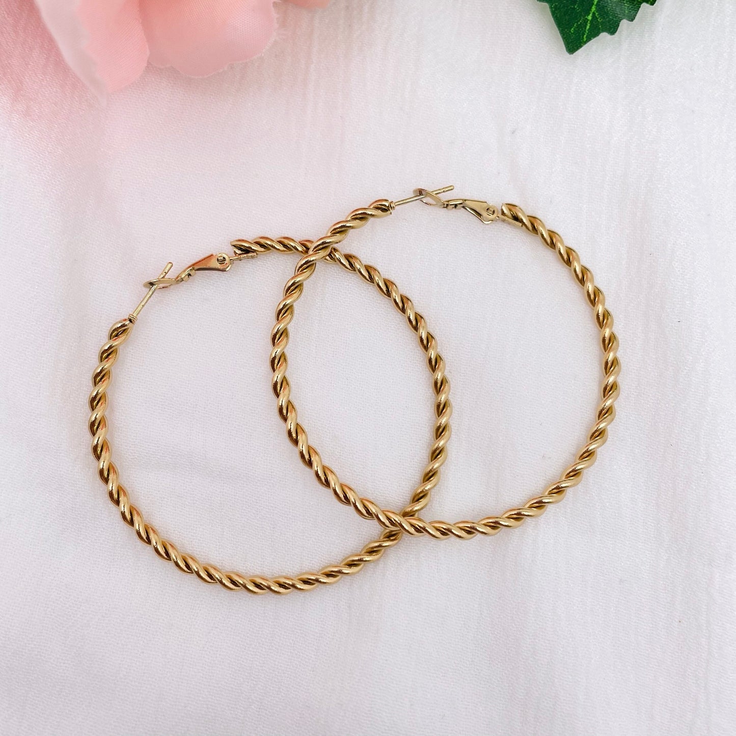 Boucles d'oreilles créoles Belinay