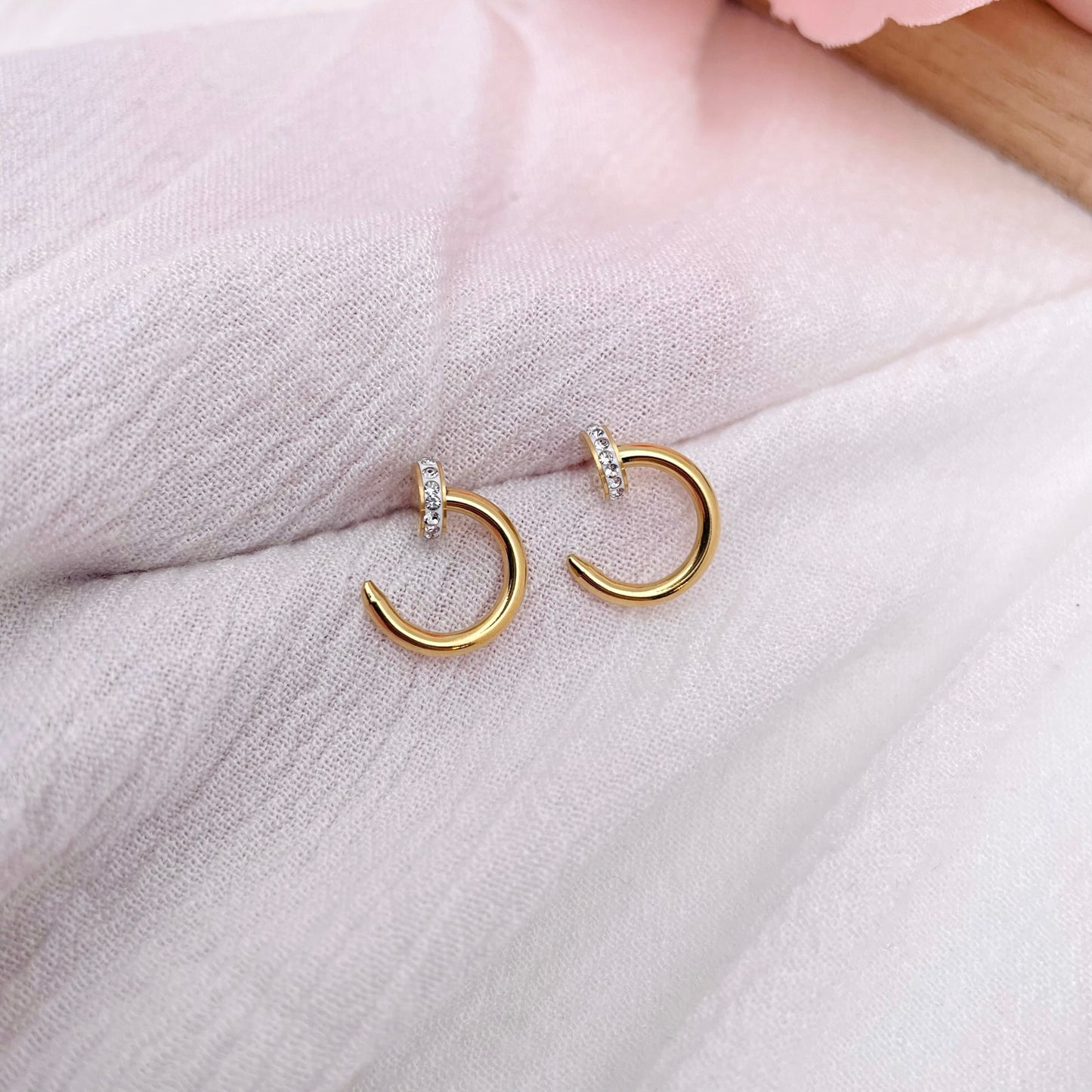 Boucles D'oreilles puce Clou