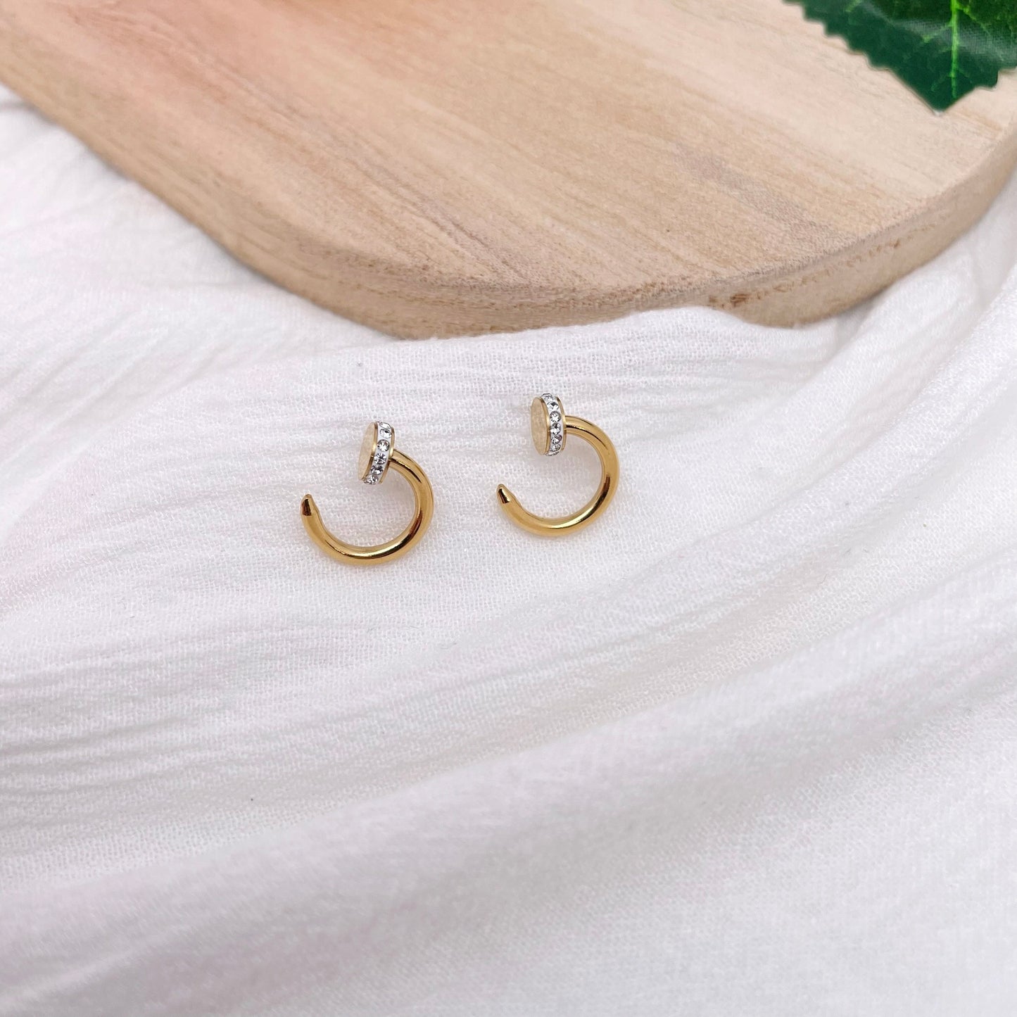 Boucles D'oreilles puce Clou