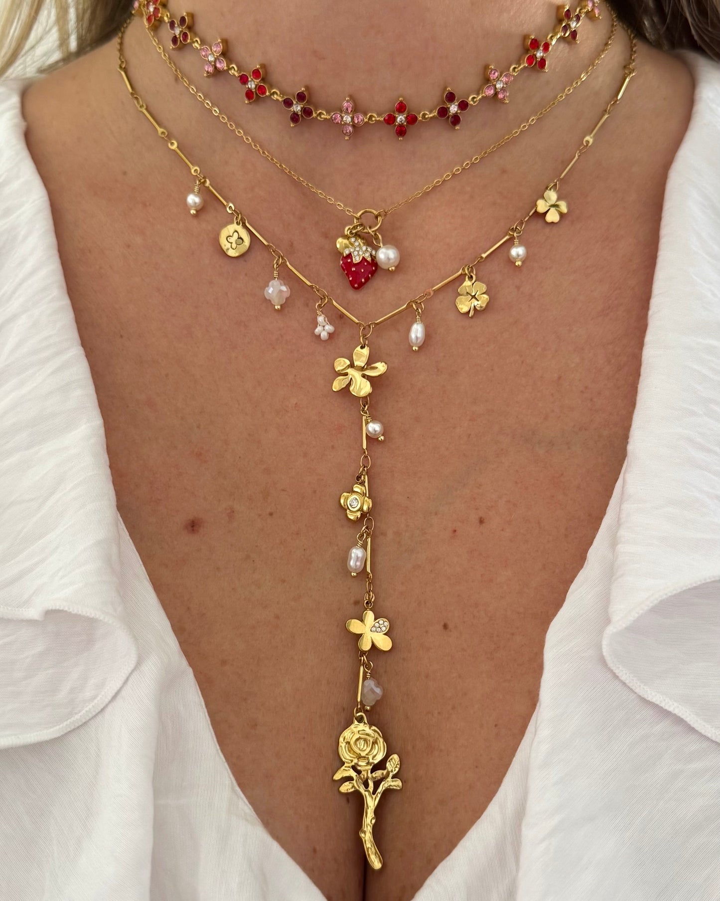 Collier Fraise