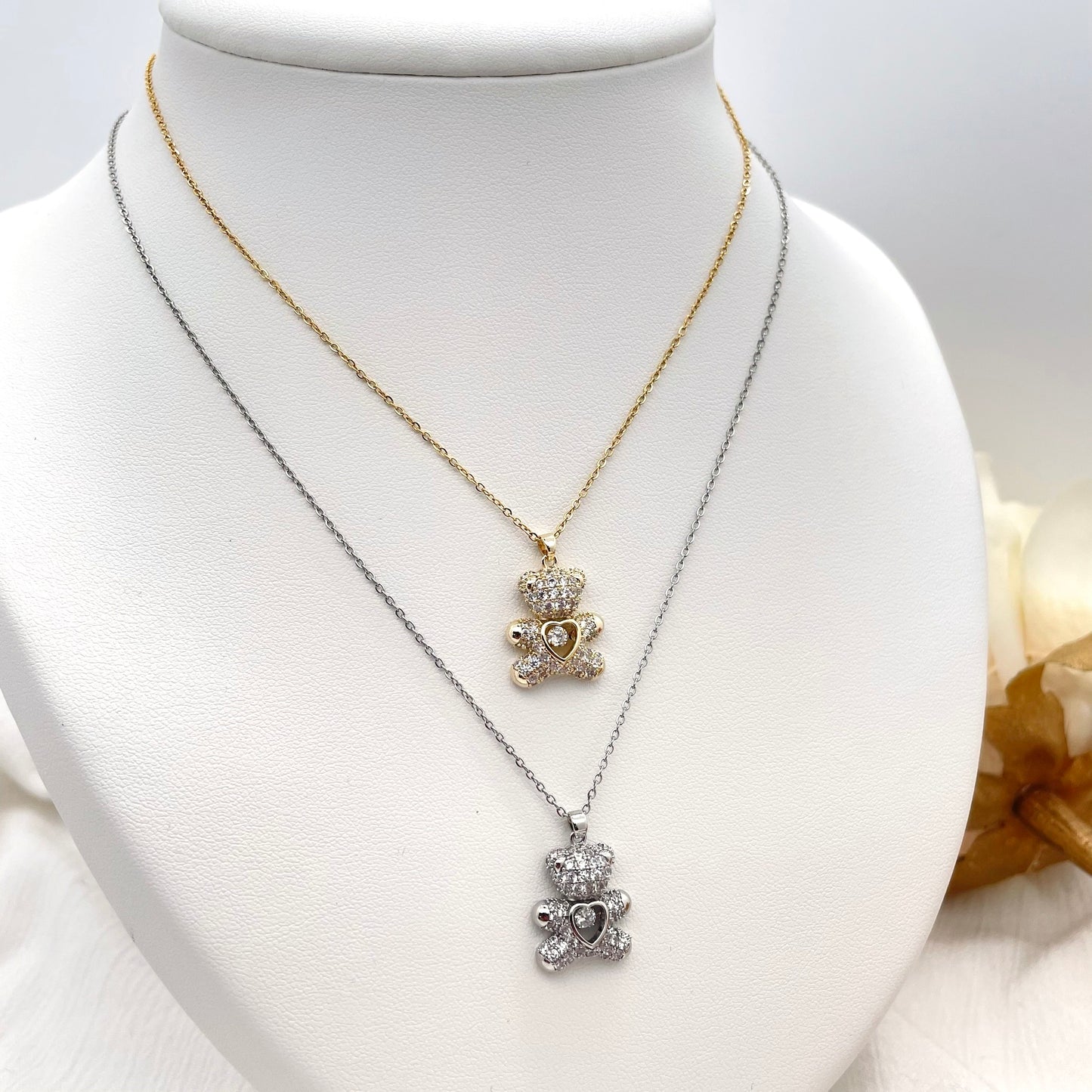 Collier Ted strass