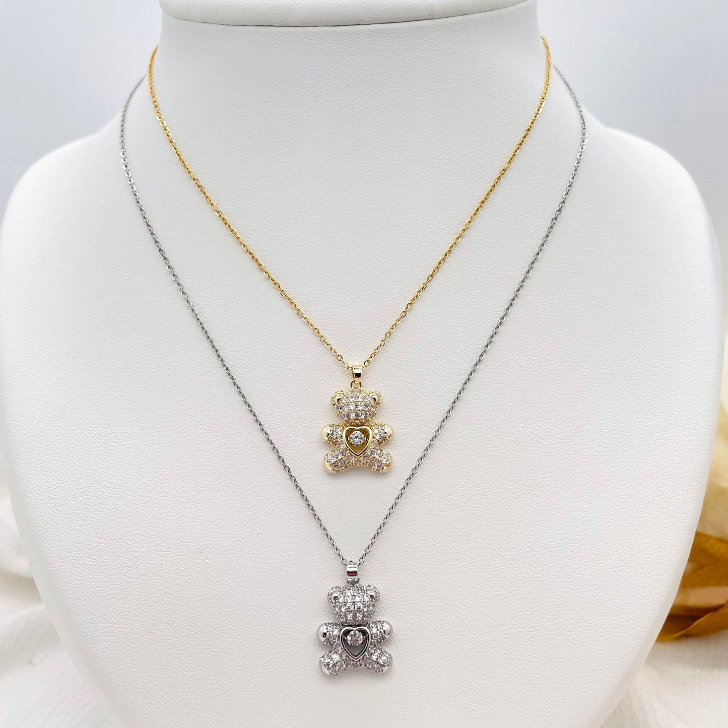 Collier Ted strass