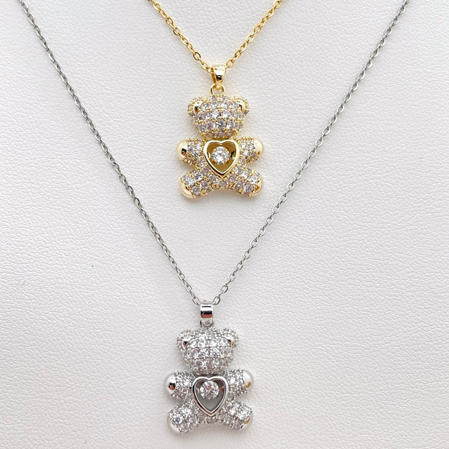 Collier Ted strass