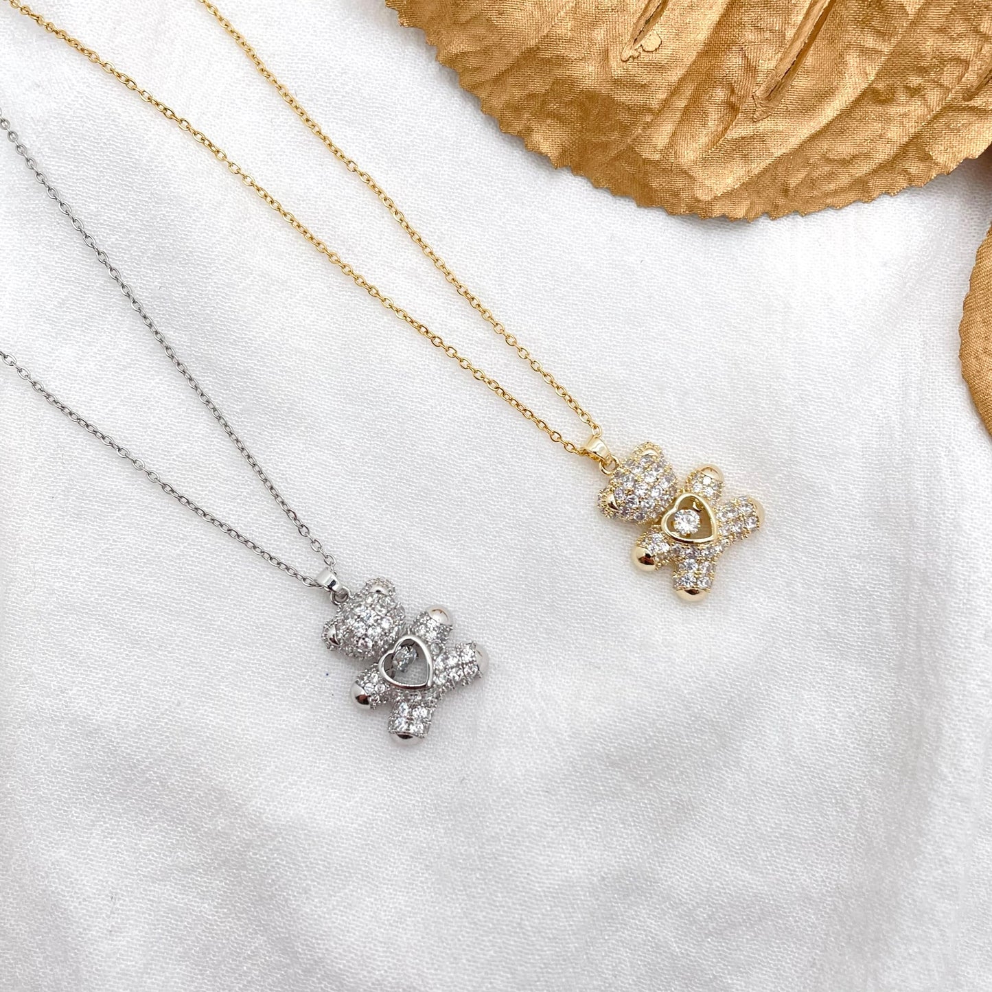 Collier Ted strass