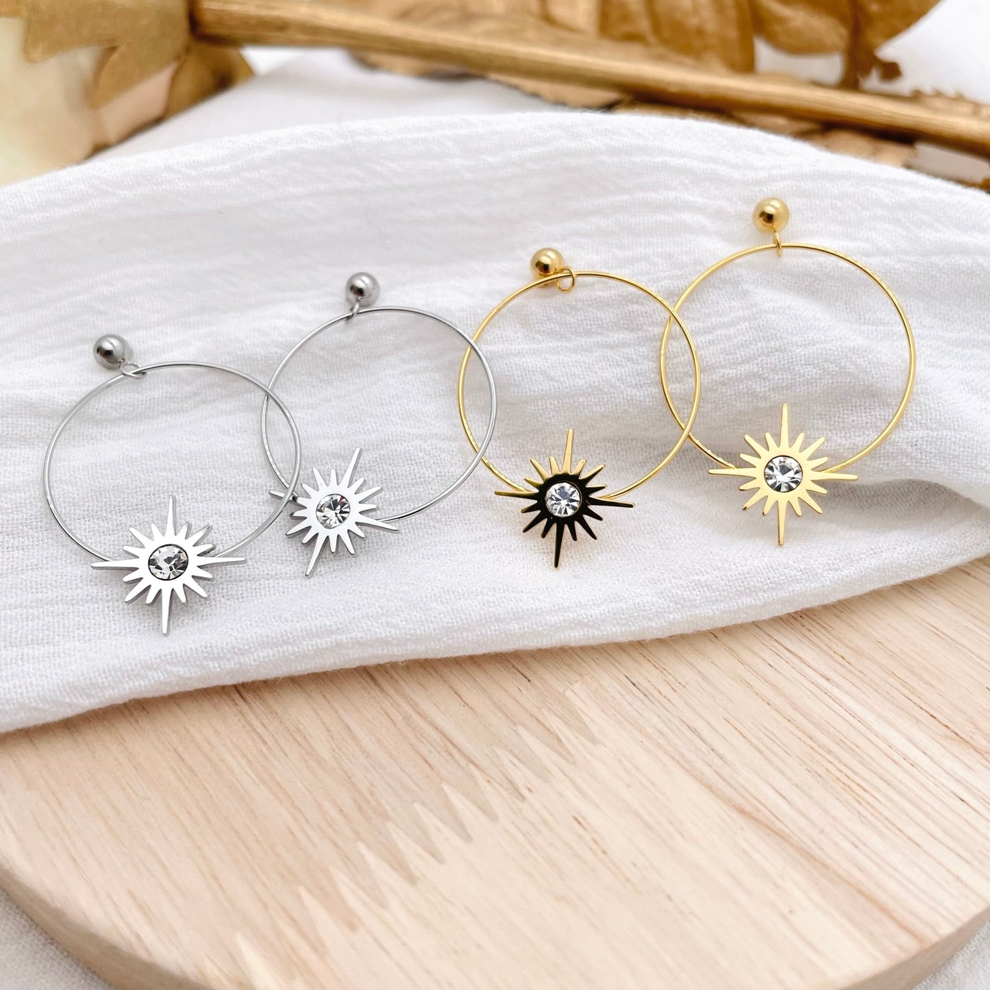 Boucles d'oreilles Electra