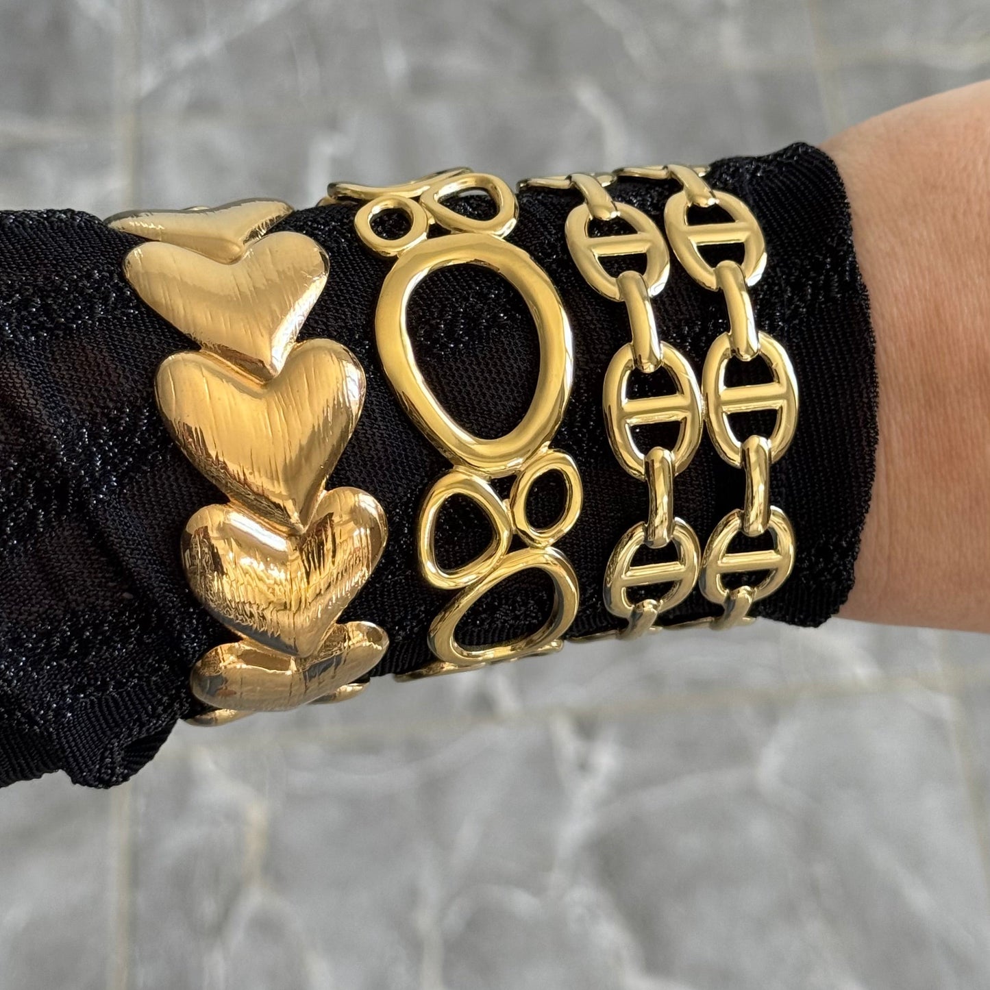 Bracelet Jonc Coeur