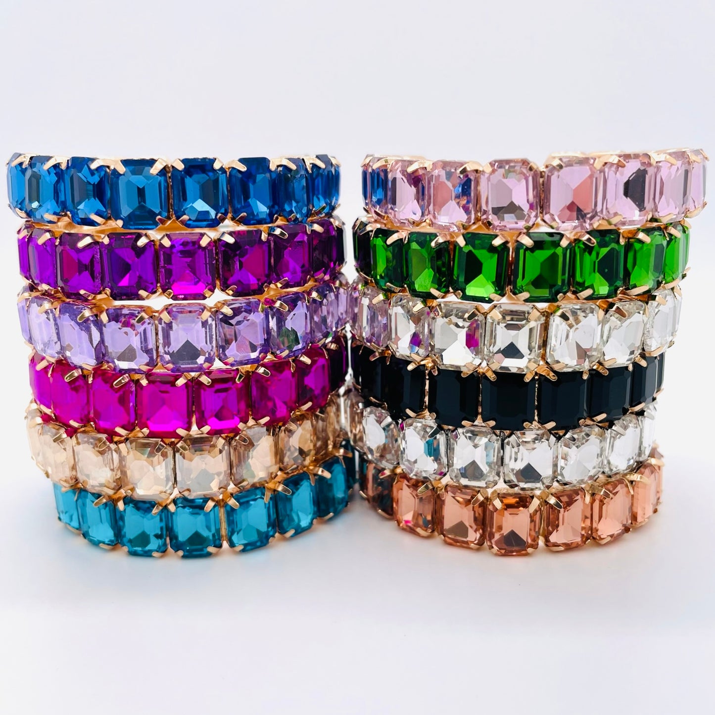 Boucles d'oreilles Maxi Strass