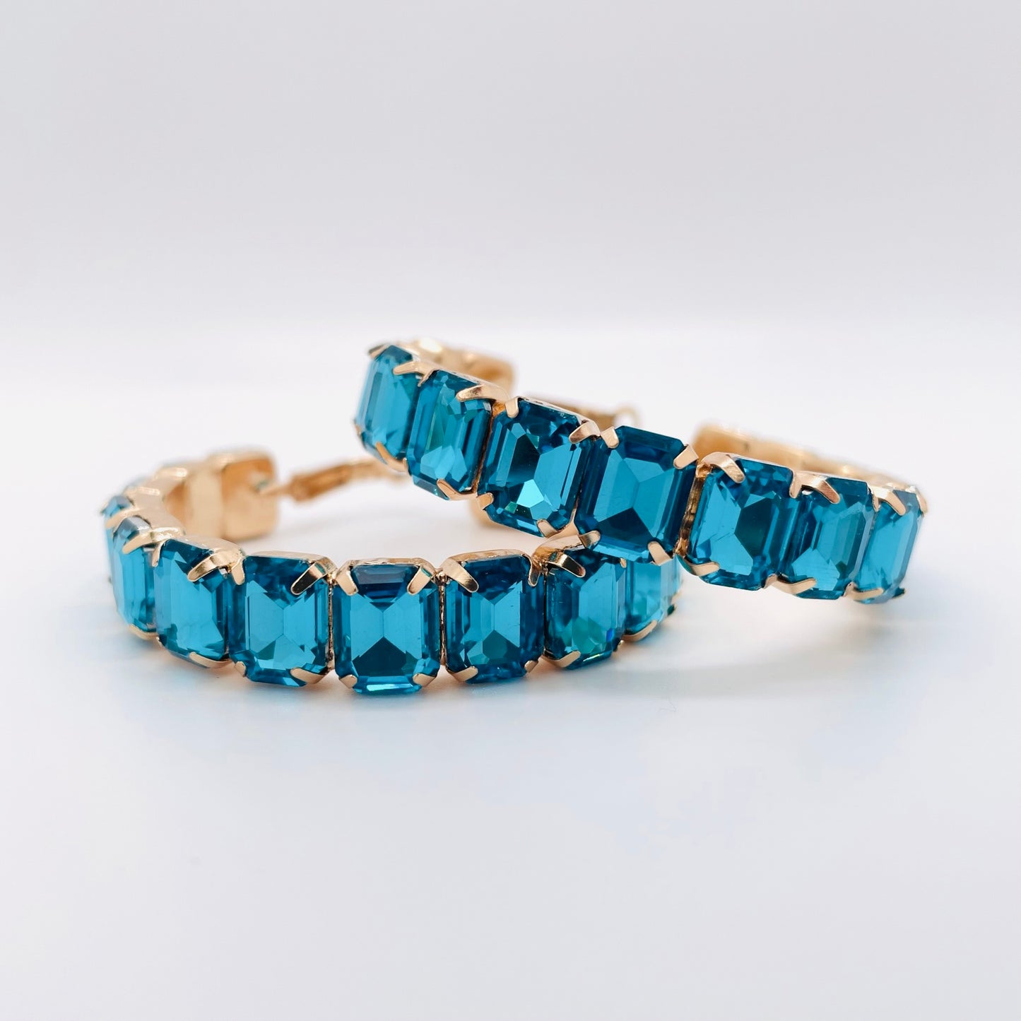 Boucles d'oreilles Maxi Strass