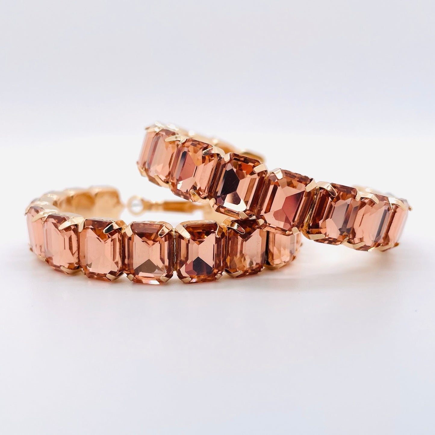 Boucles d'oreilles Maxi Strass