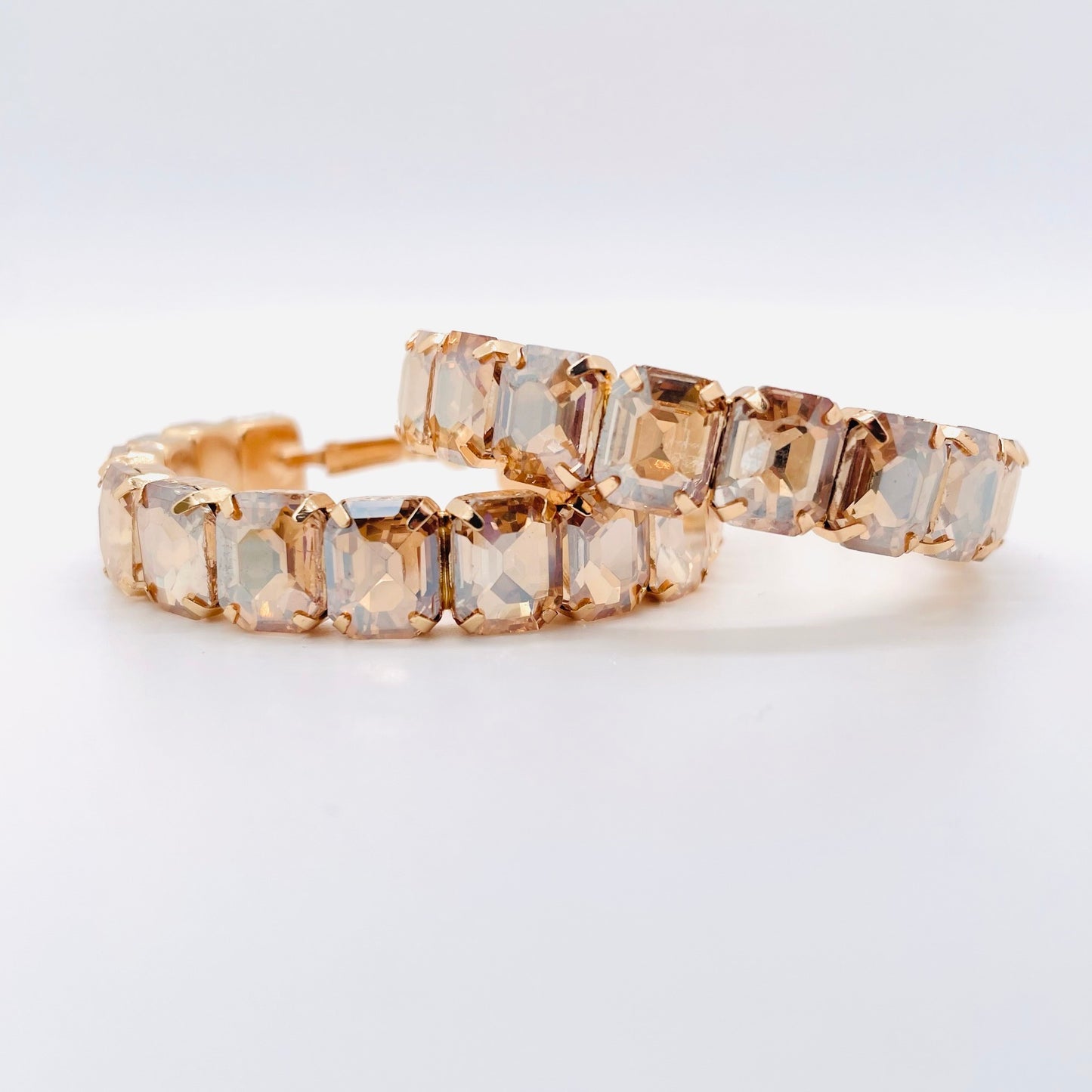 Boucles d'oreilles Maxi Strass