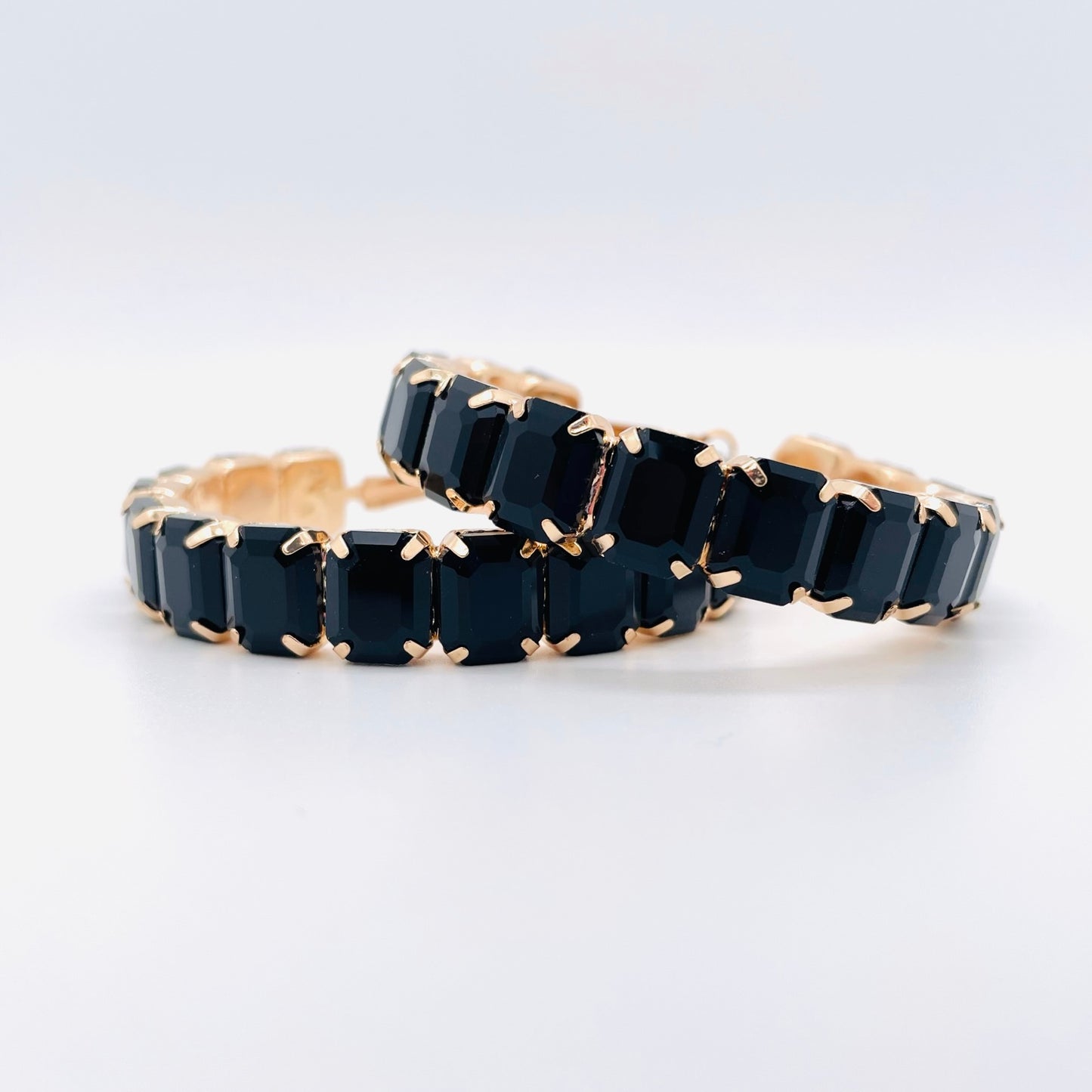 Boucles d'oreilles Maxi Strass