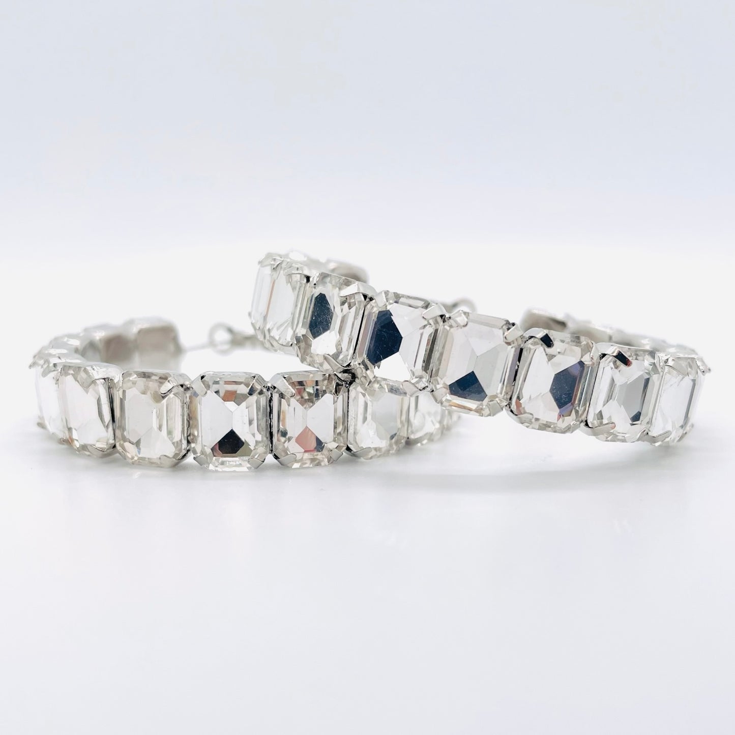 Boucles d'oreilles Maxi Strass
