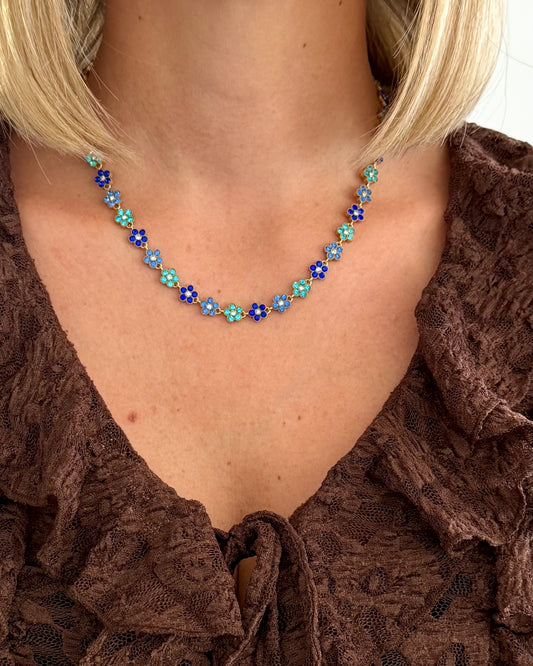 Collier Bloom Saphir