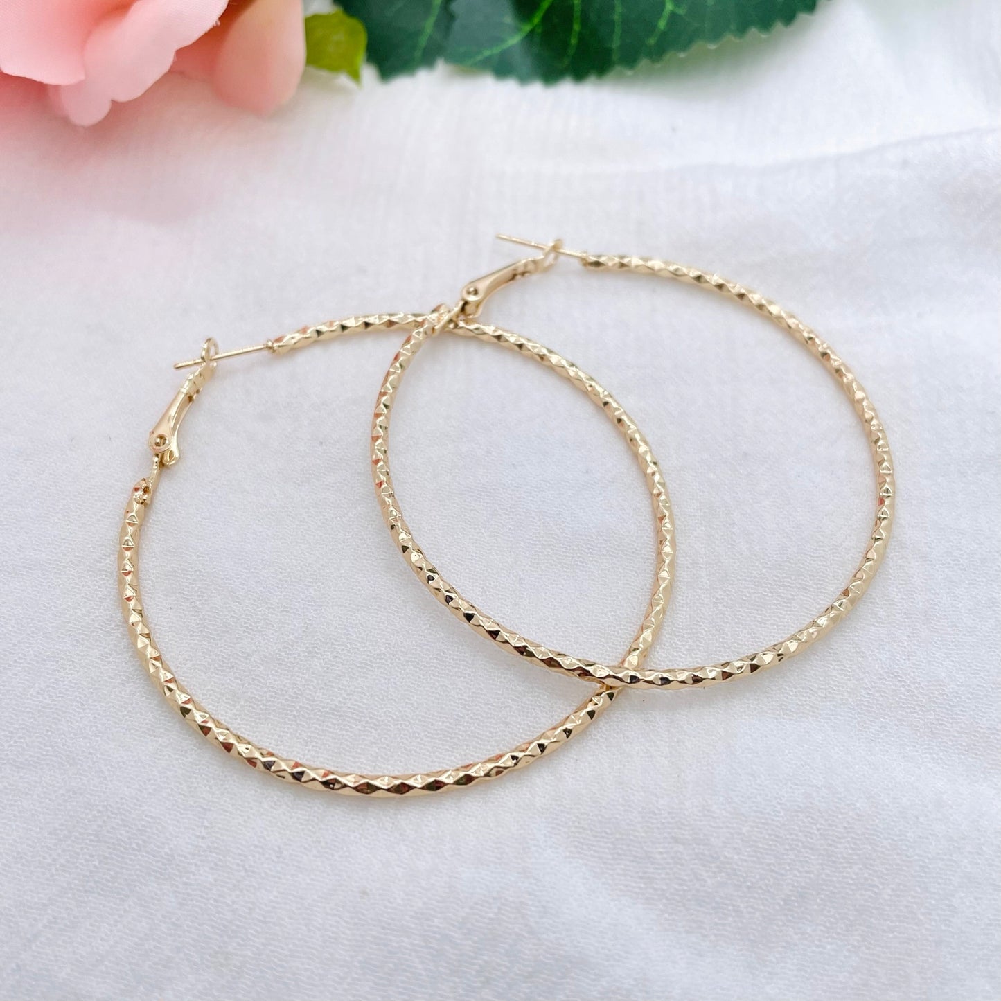 Boucles d'oreilles créoles Kinsey