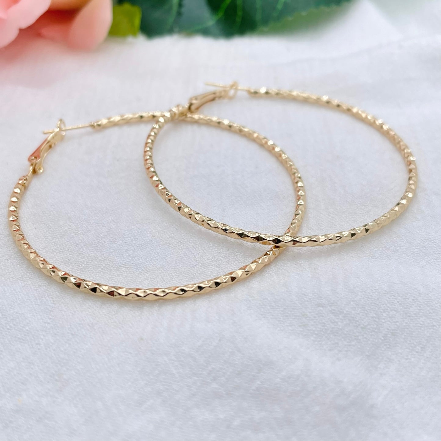 Boucles d'oreilles créoles Kinsey