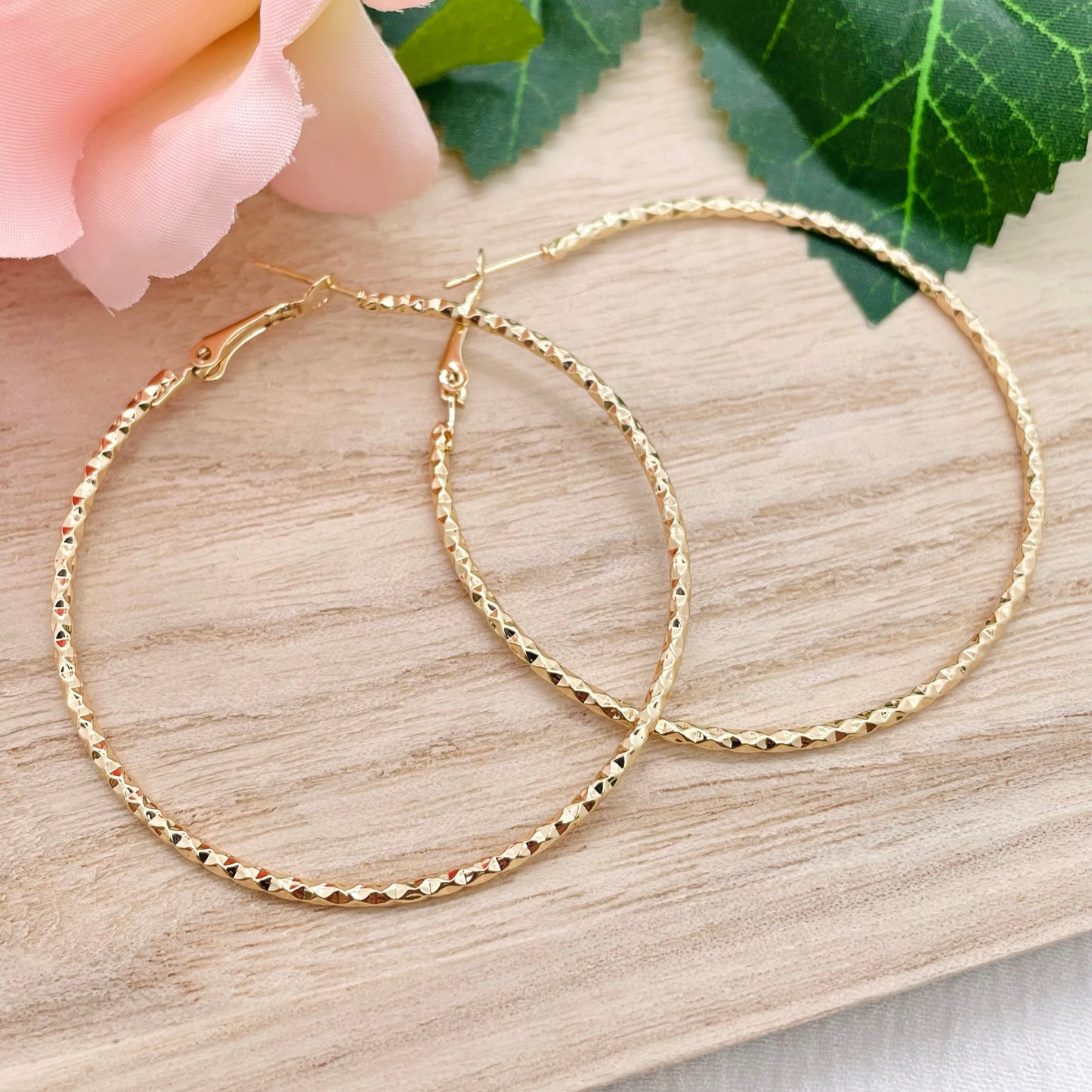 Boucles d'oreilles créoles Kinsey