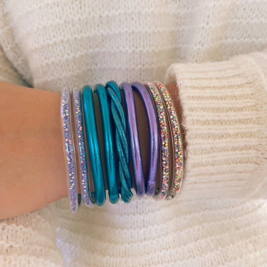 Joncs bouddhistes mantra véritables Bleu