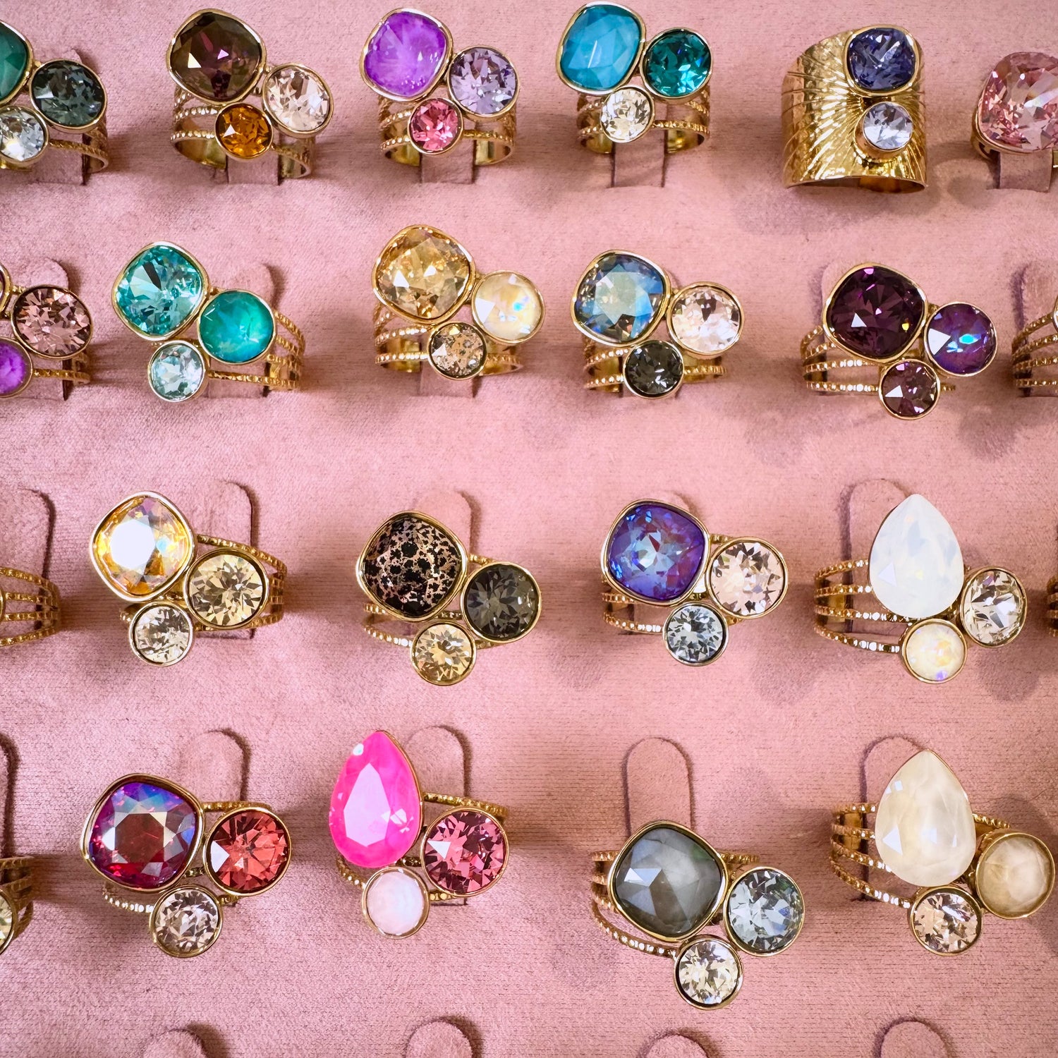 Bijoux ornés de cristaux Swarovski®