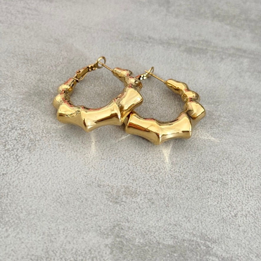 Boucles d'oreilles créoles Sophia