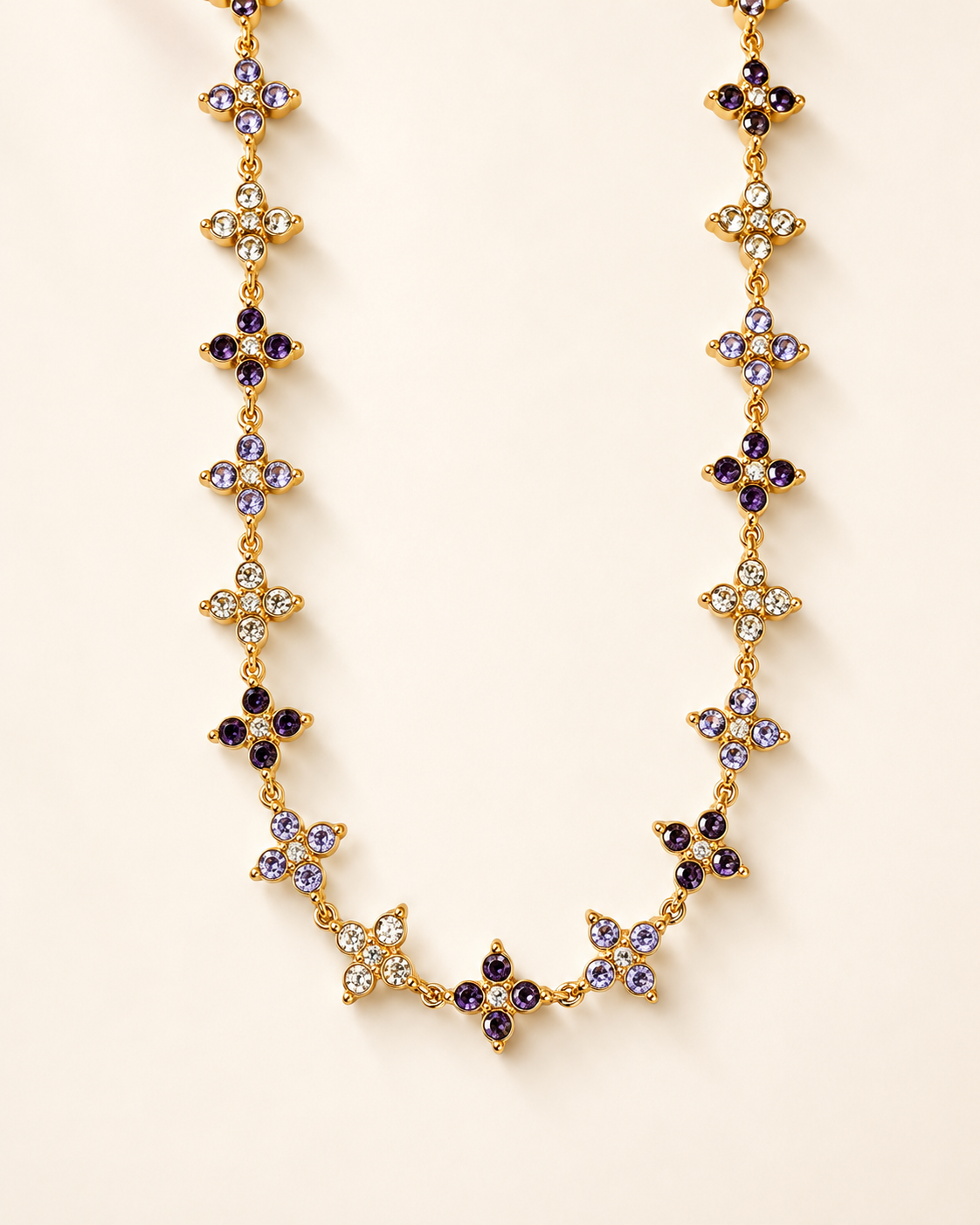 Collier Princesse violet